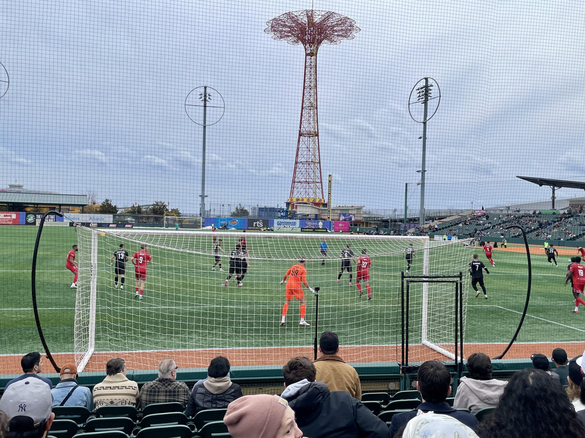 Real Fan View taken from Section 19 at Maimonides Park by Neil F