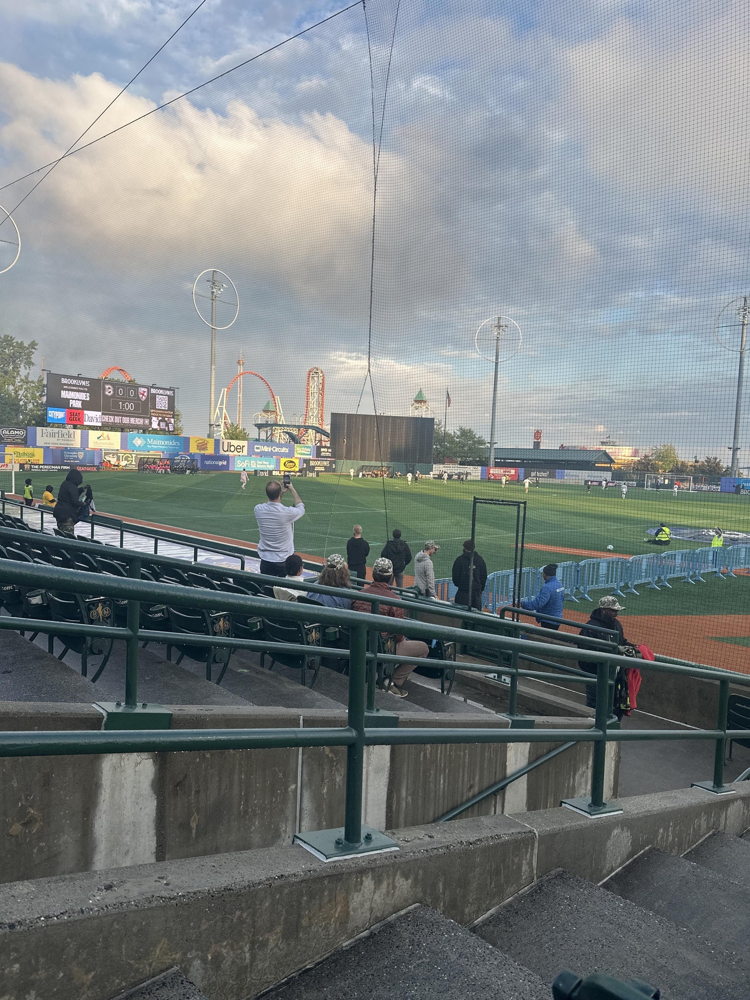 Real Fan View taken from Section 7 at Maimonides Park by Jirkita O