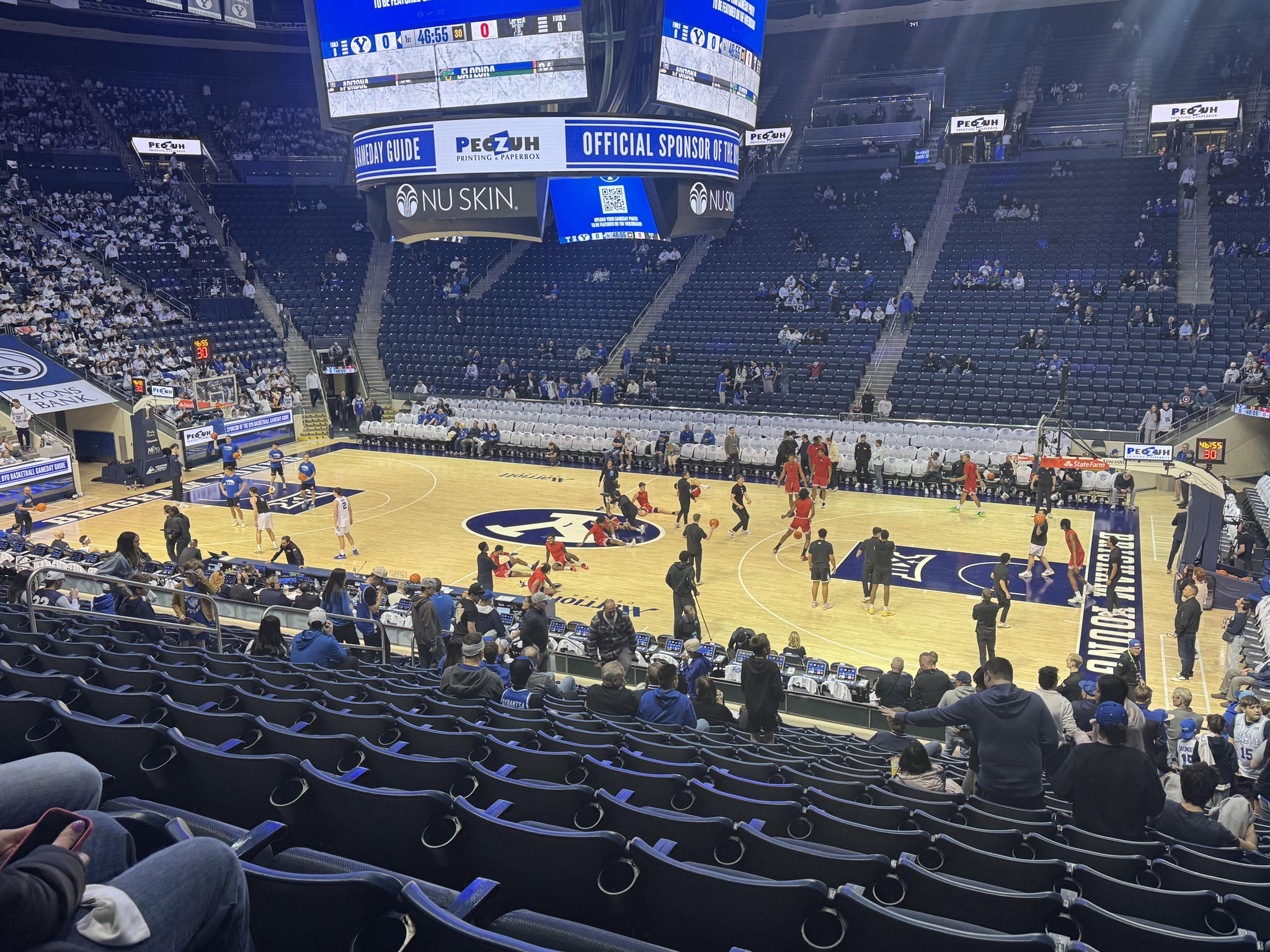 Real Fan View taken from Section 8 at Marriott Center by April F