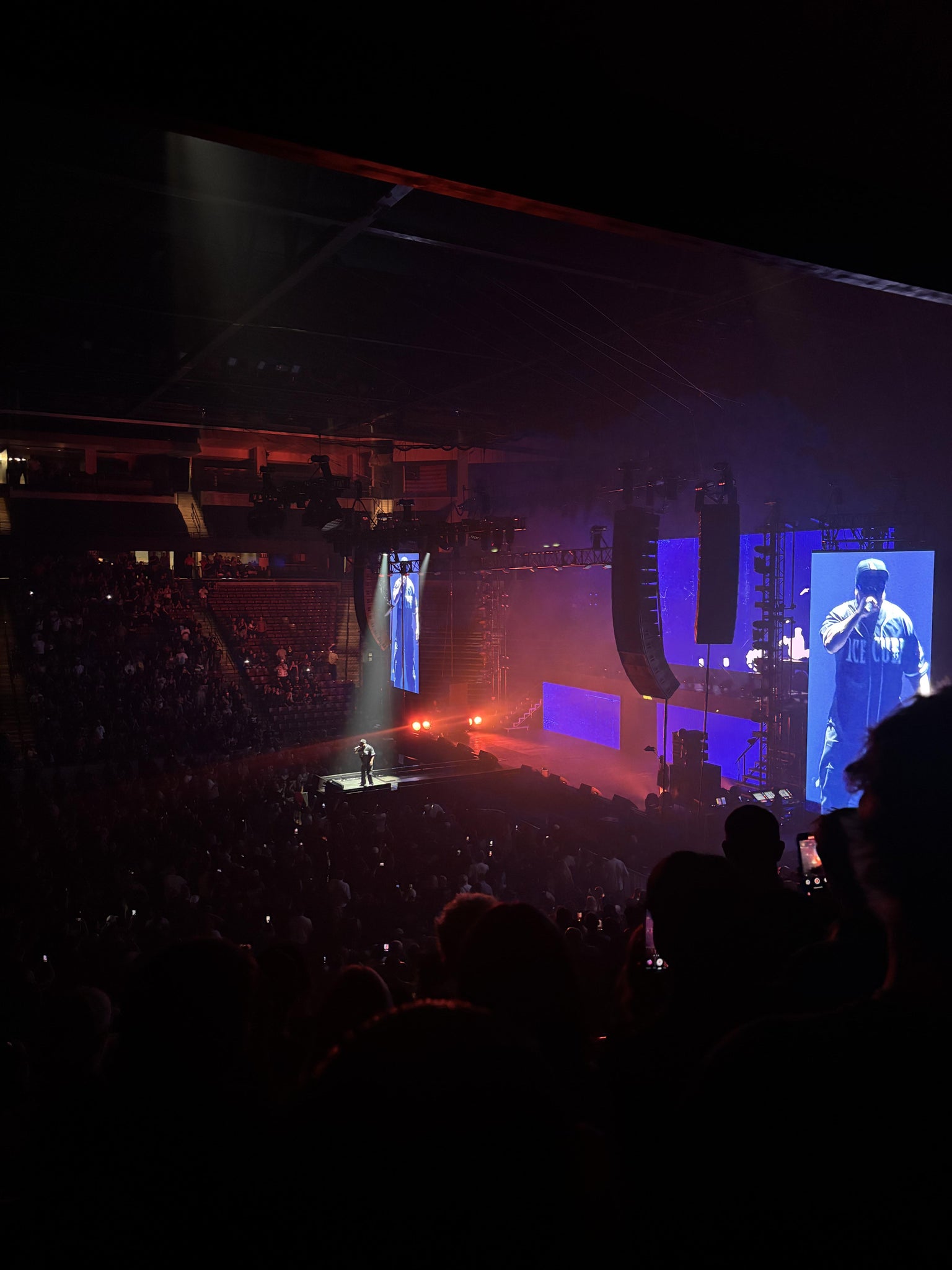 Real Fan View taken from Section 101 at Maverik Center by Lea R