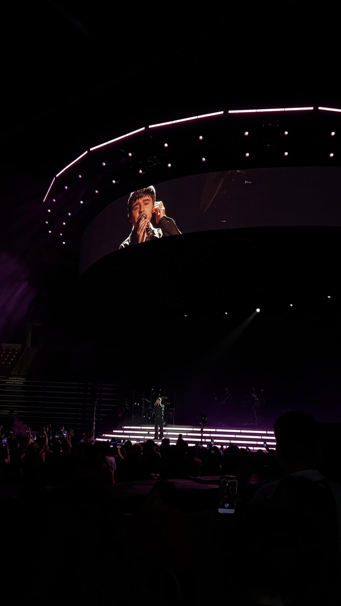 Real Fan View taken from Section 102 at Maverik Center by Lizbeth V