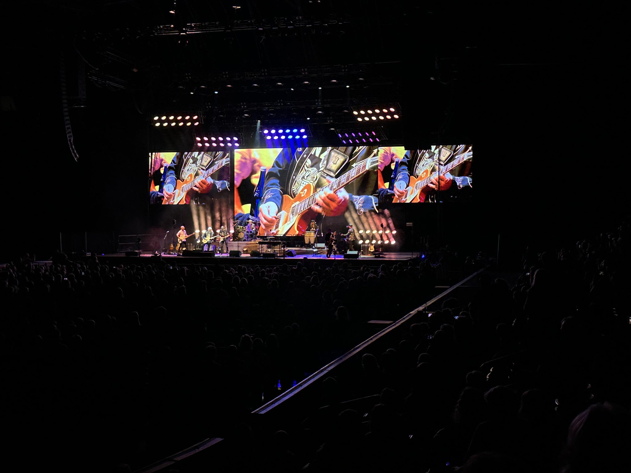 Real Fan View taken from Section 123 at Maverik Center by Shawn G