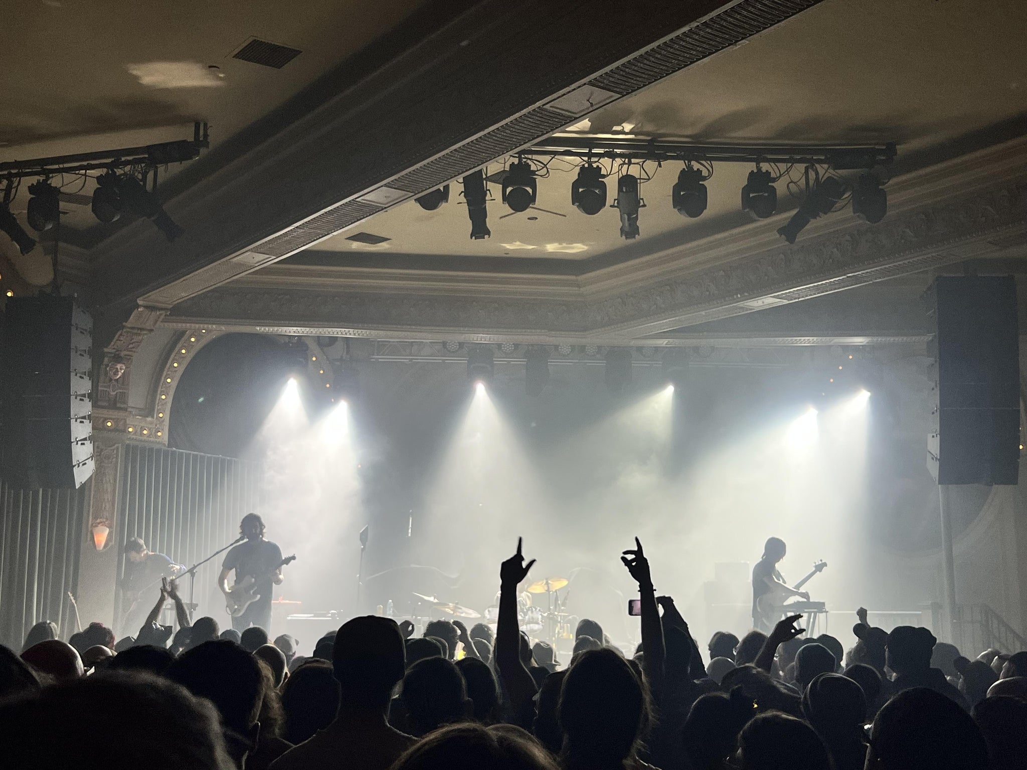 Real Fan View taken from General Admission at McMenamins Crystal Ballroom by Rich S