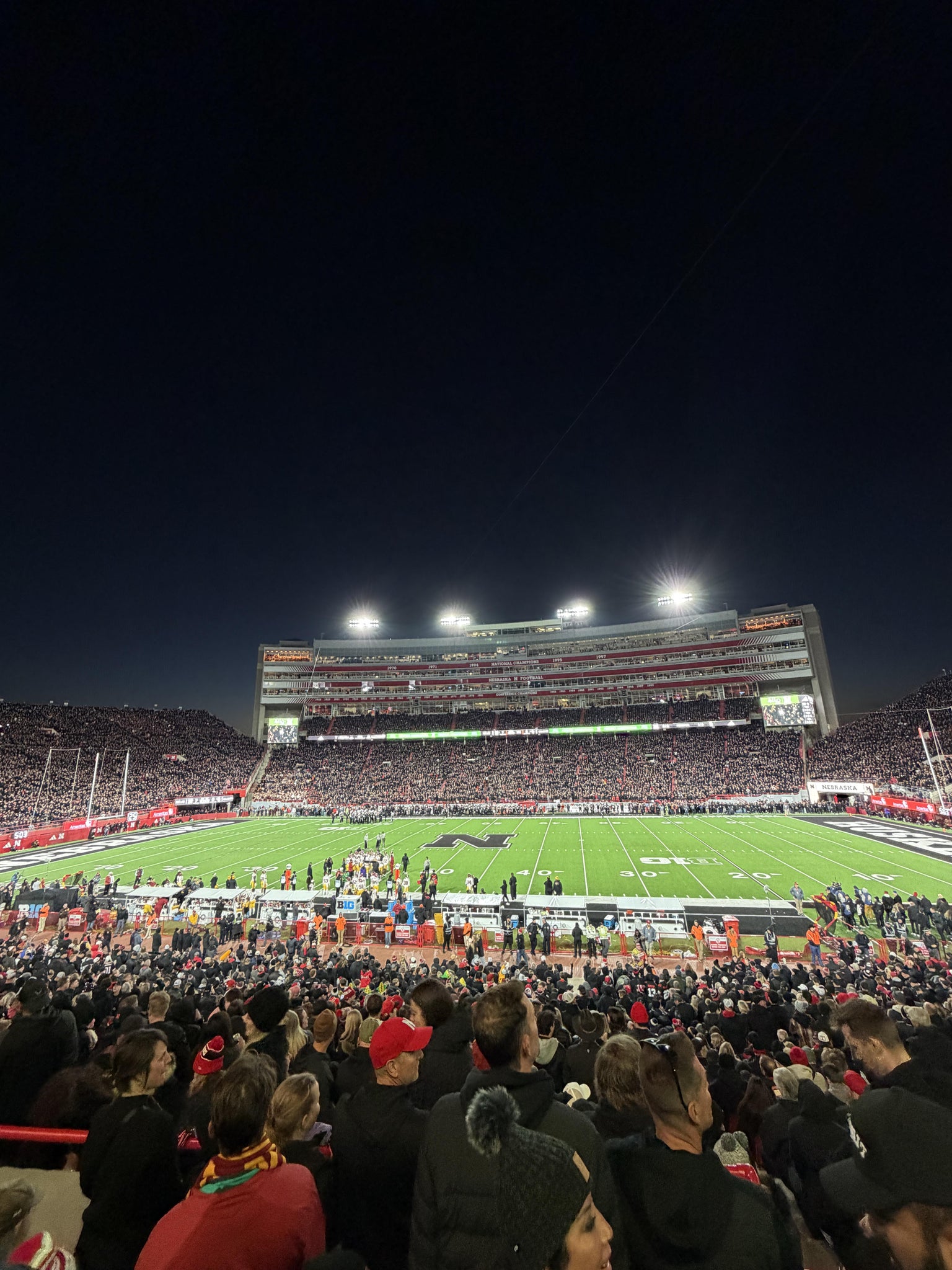 Real Fan View taken from Section 5 at Memorial Stadium Nebraska by Connor H