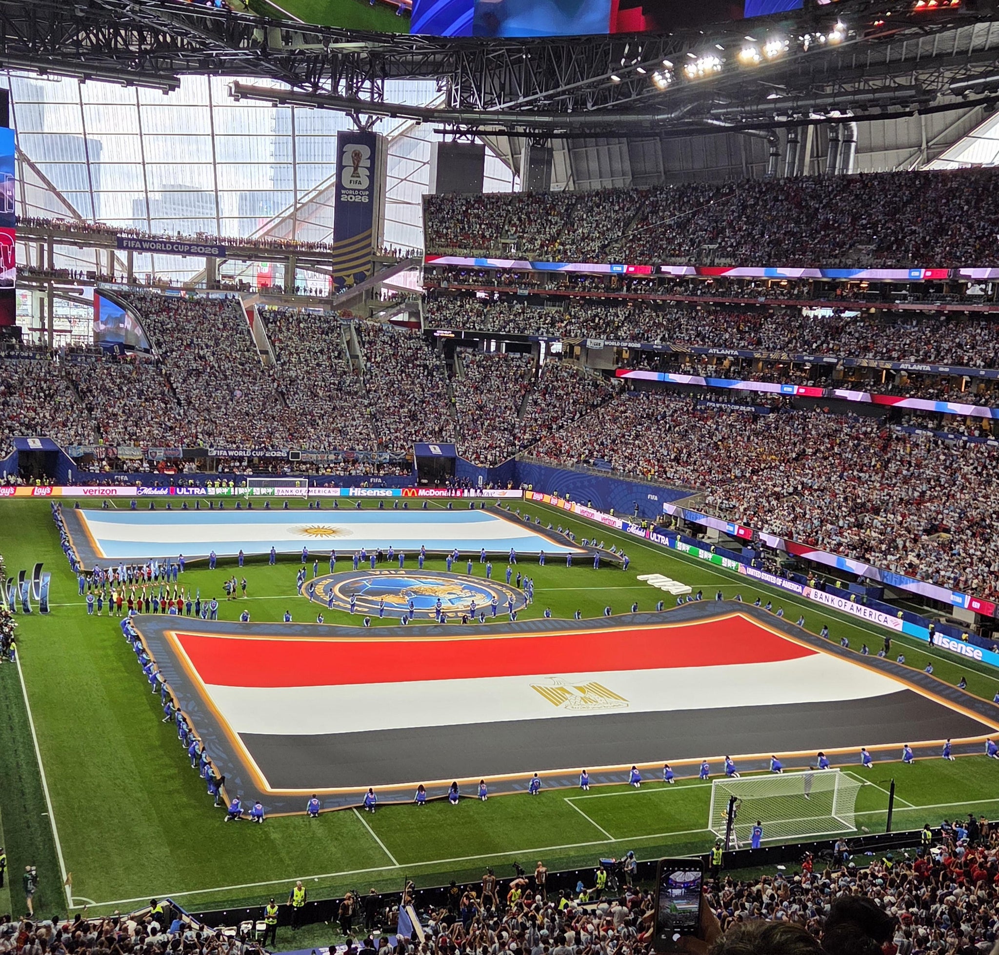 Real Fan View taken from Section 227 at Mercedes-Benz Stadium by Javier A