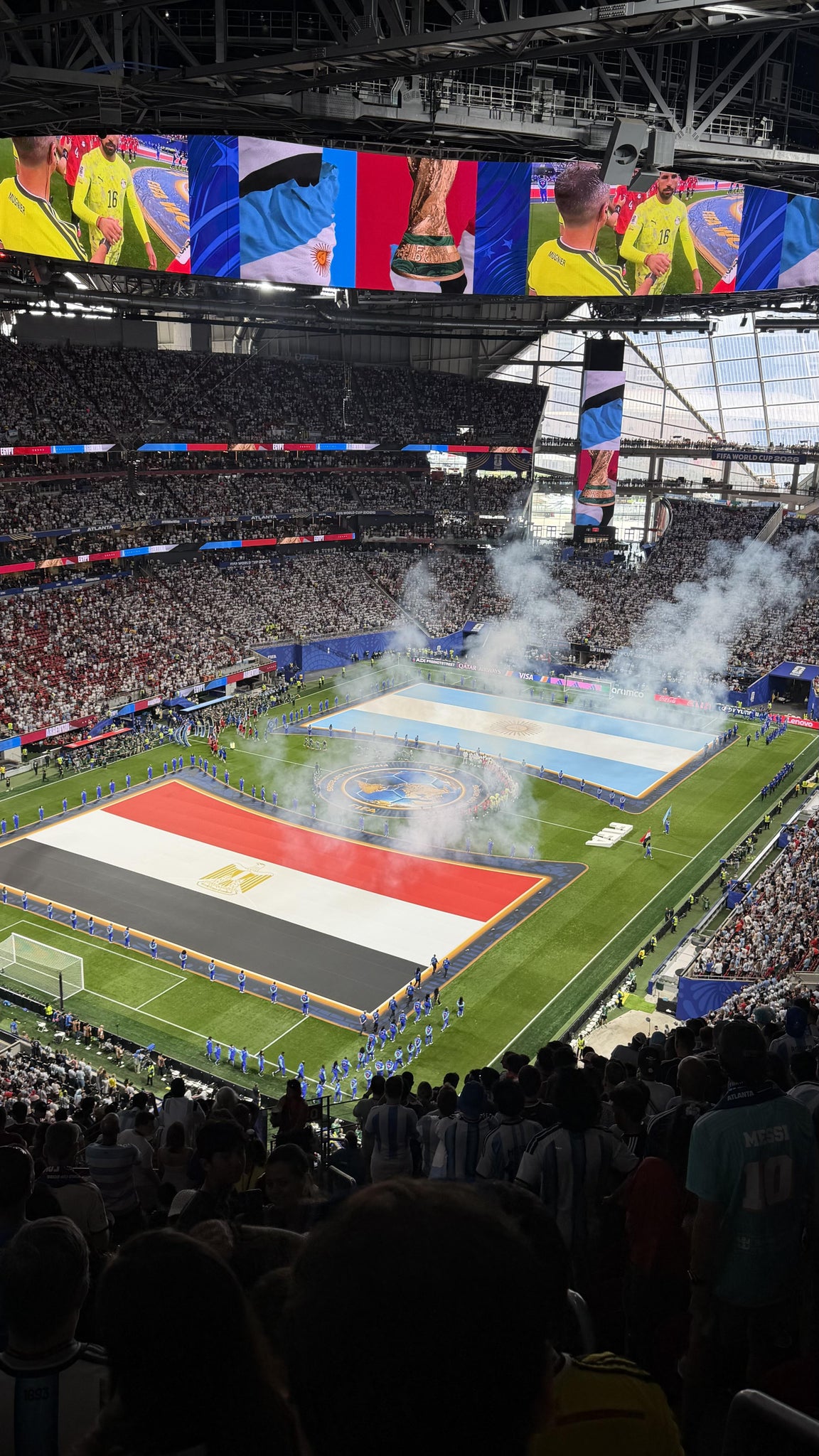 Real Fan View taken from Section 321 at Mercedes-Benz Stadium by Steven Z