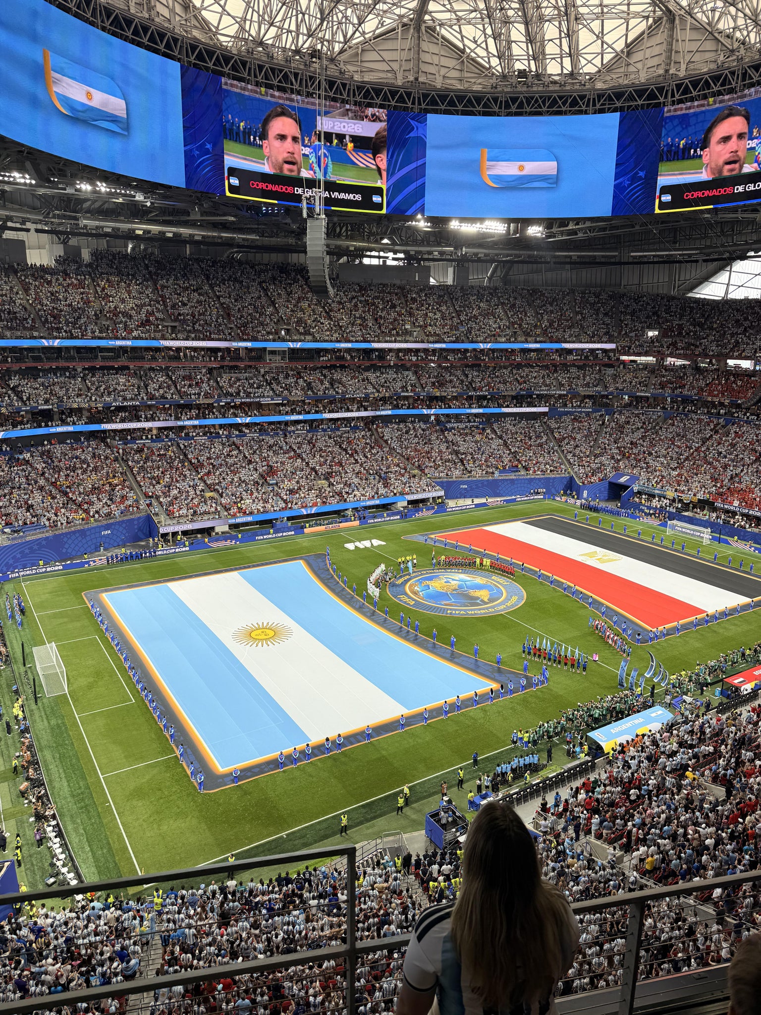 Real Fan View taken from Section 344 at Mercedes-Benz Stadium by Jose A