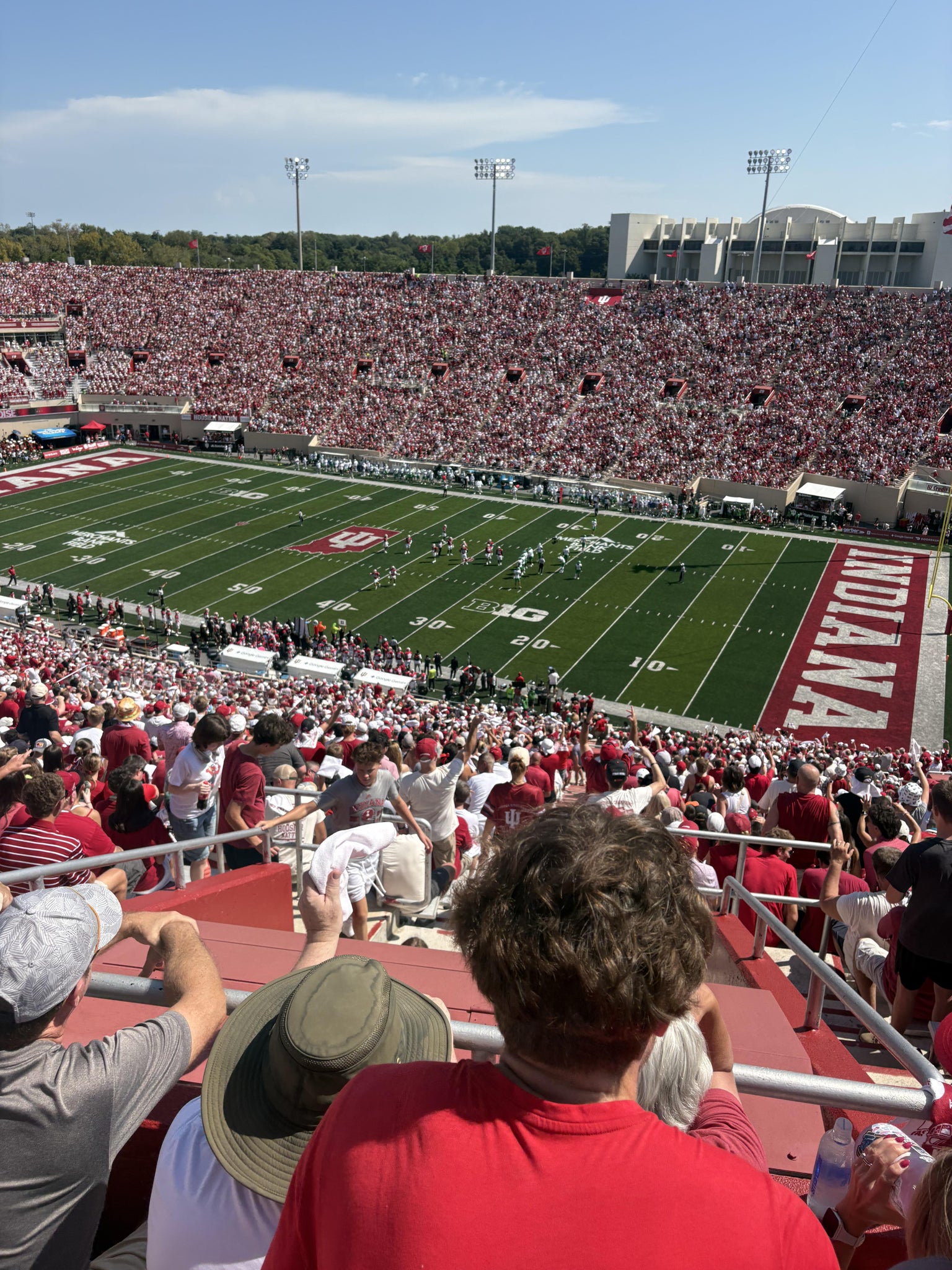 Real Fan View taken from Section 103 at Merchants Bank Field at Memorial Stadium by Bradley A
