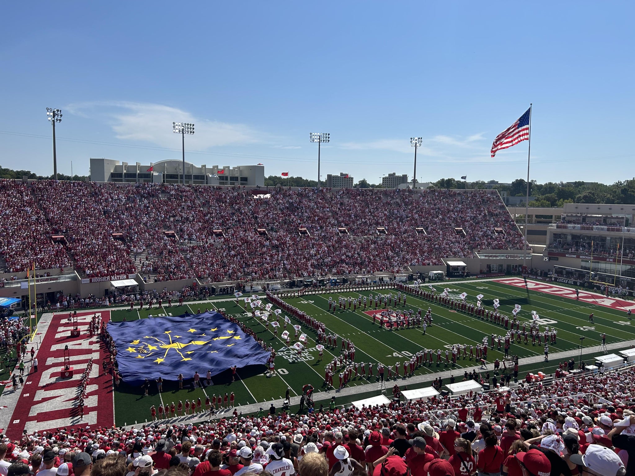 Real Fan View taken from Section 110 at Merchants Bank Field at Memorial Stadium by Luke M