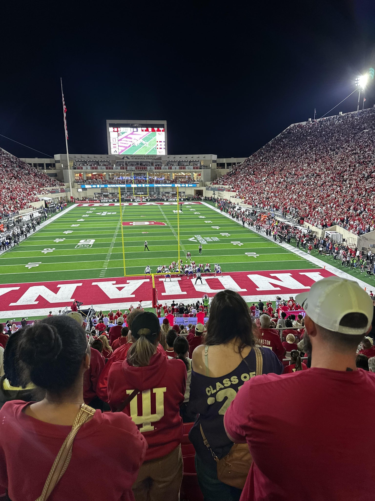Real Fan View taken from 17 Club at Merchants Bank Field at Memorial Stadium by Lisa B