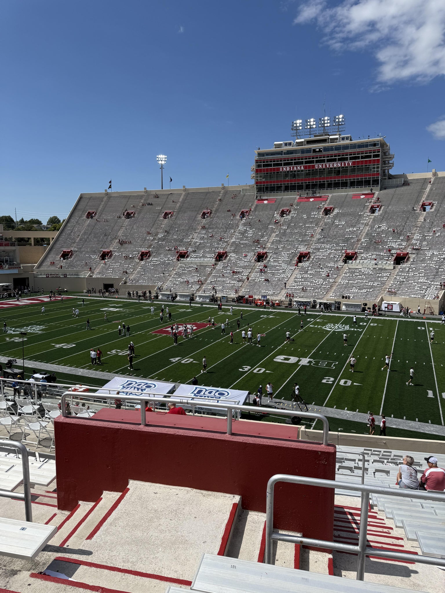 Real Fan View taken from Section 24 at Merchants Bank Field at Memorial Stadium by Brianna S