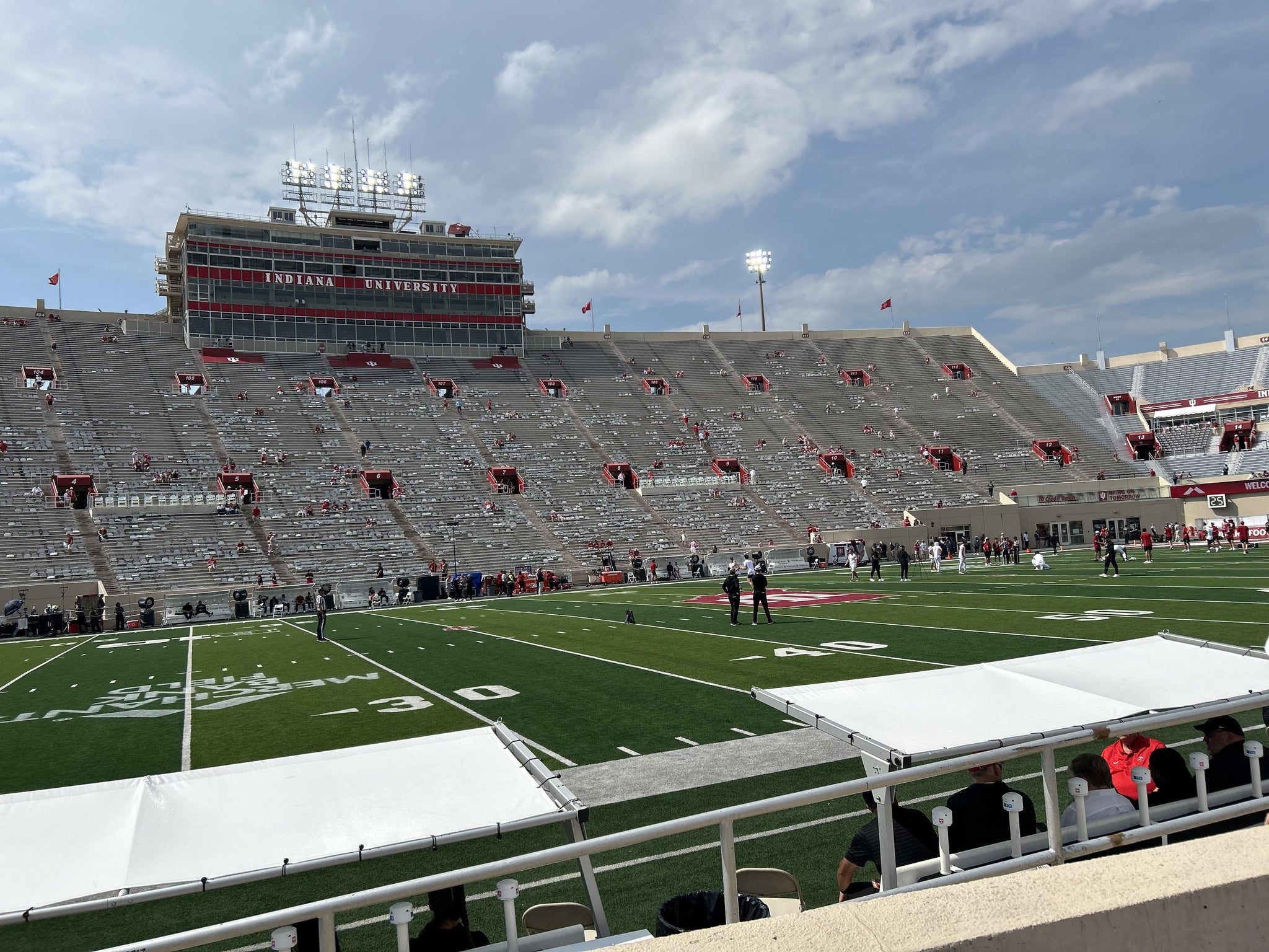 Real Fan View taken from Section 29 at Merchants Bank Field at Memorial Stadium by Cobi G