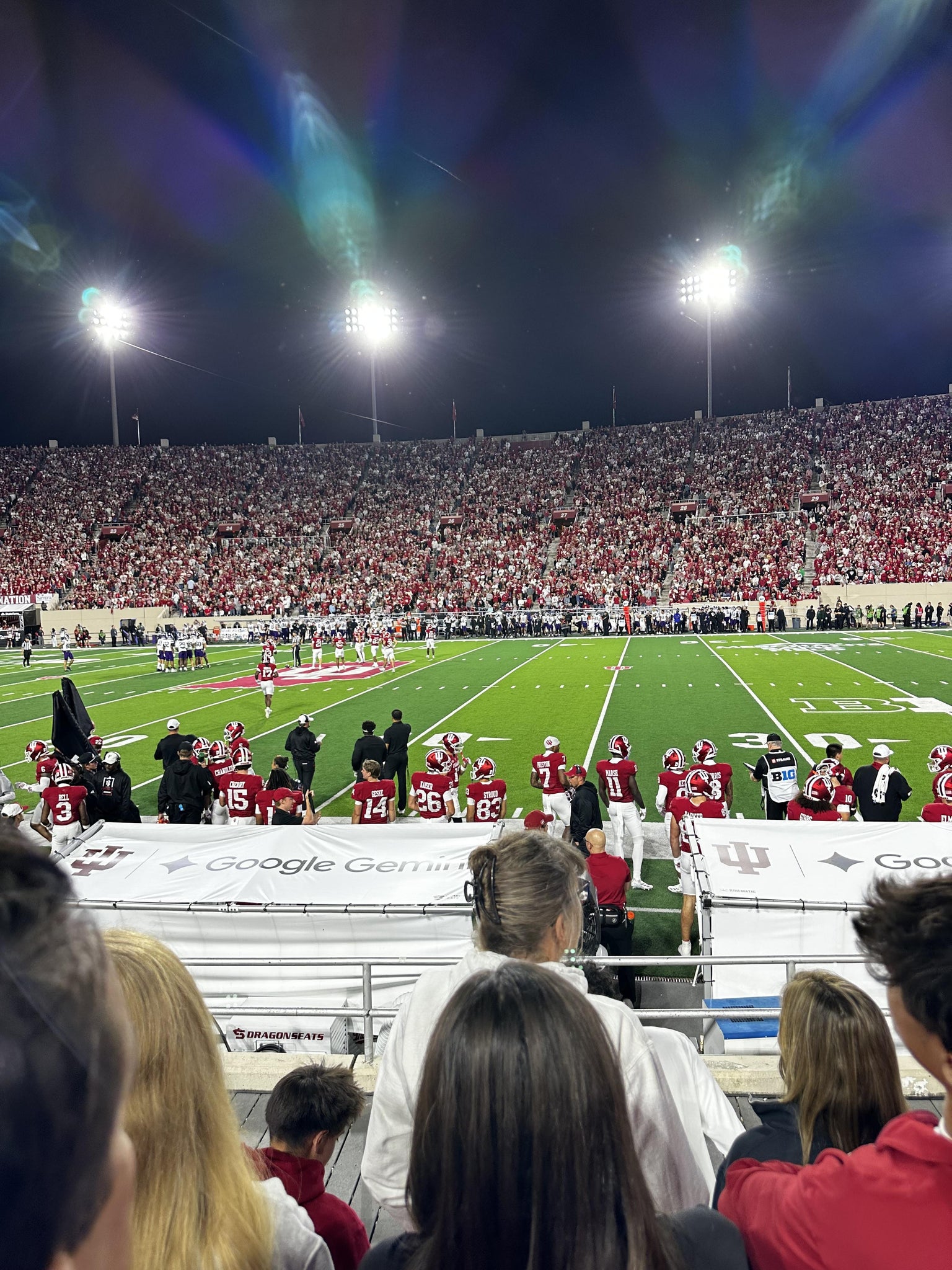 Real Fan View taken from Section 5 at Merchants Bank Field at Memorial Stadium by Lisa B