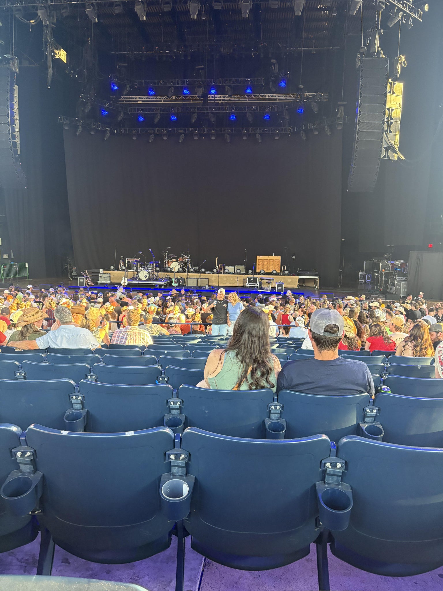 Real Fan View taken from Section 200 at Merriweather Post Pavilion by Jennifer R