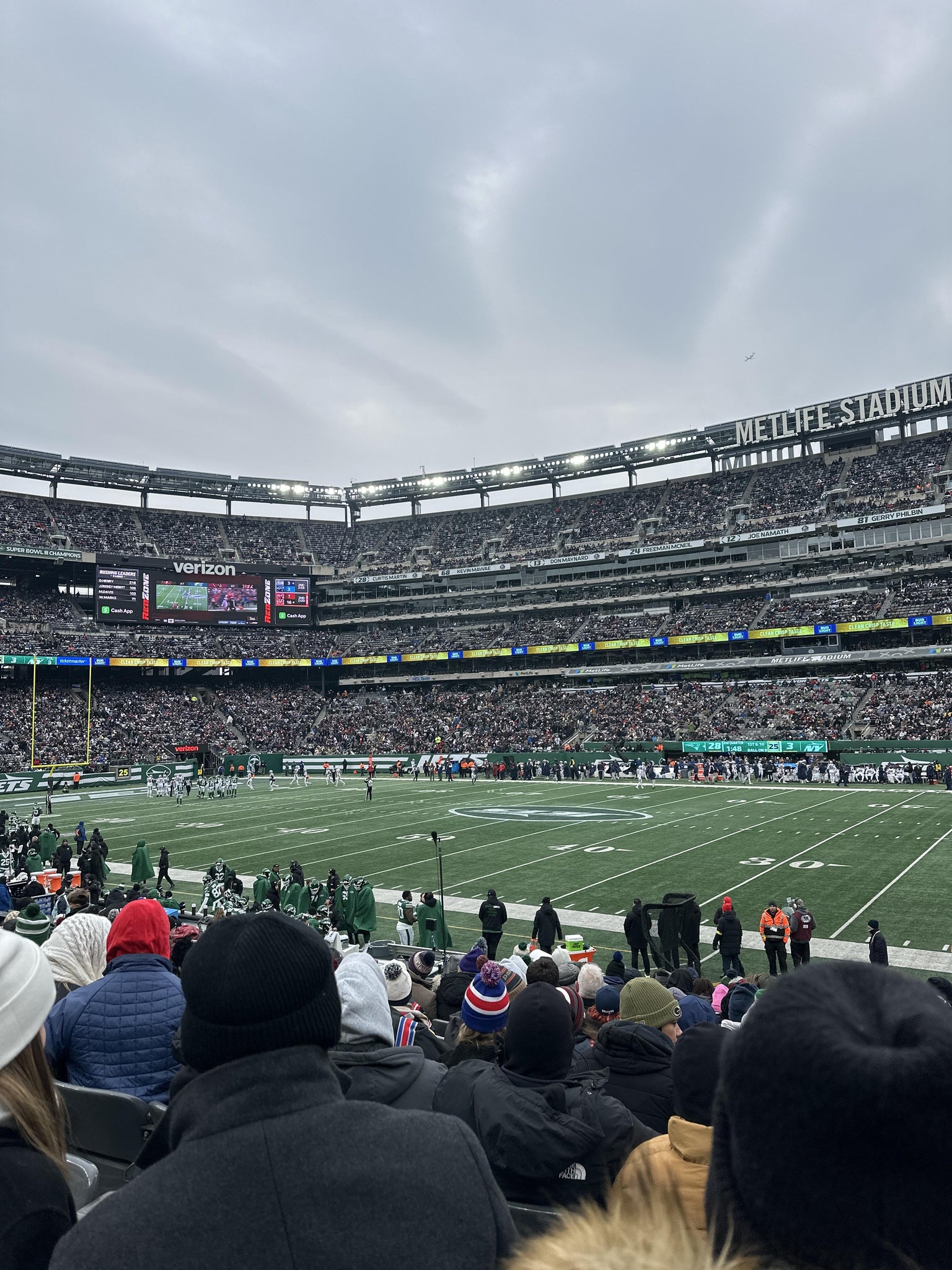 Real Fan View taken from Section 111 A at MetLife Stadium by Jesseca V