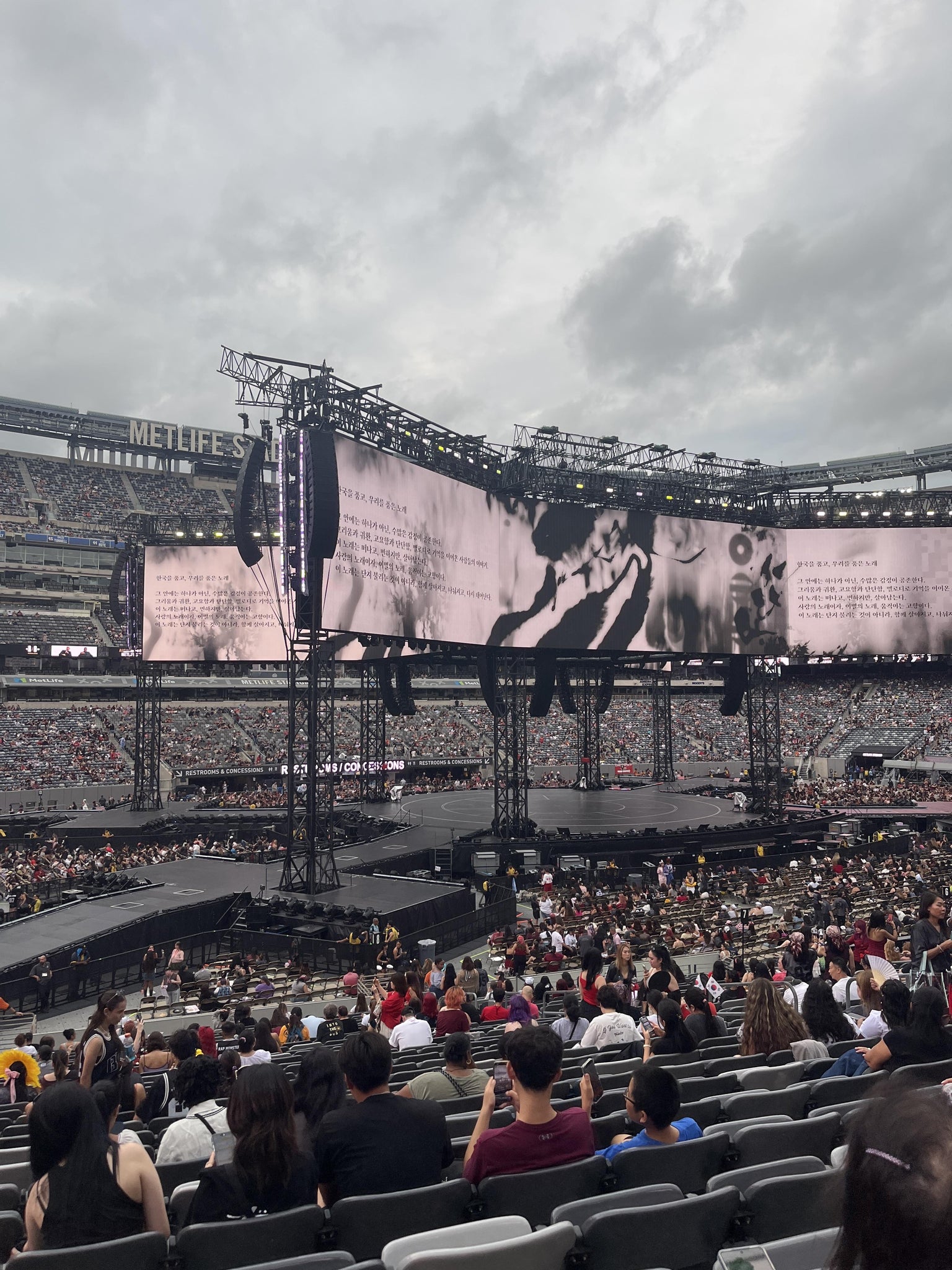 Real Fan View taken from Section 116 at MetLife Stadium by Anthony L