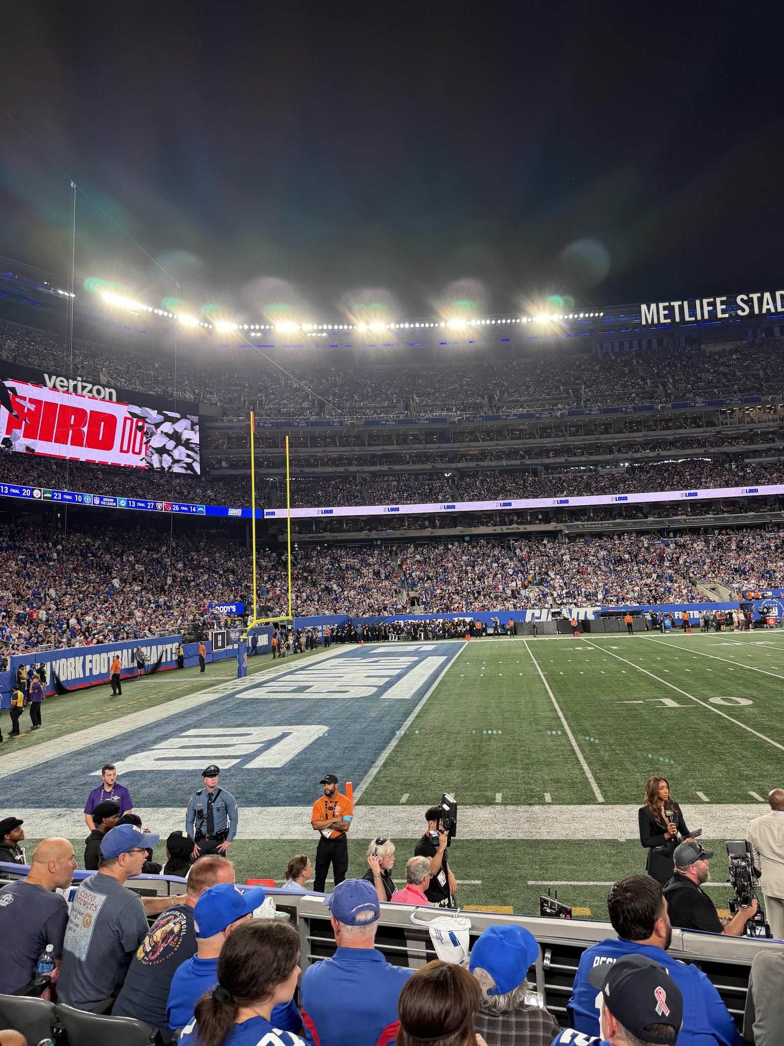 Real Fan View taken from Section 117 at MetLife Stadium by Madeline B