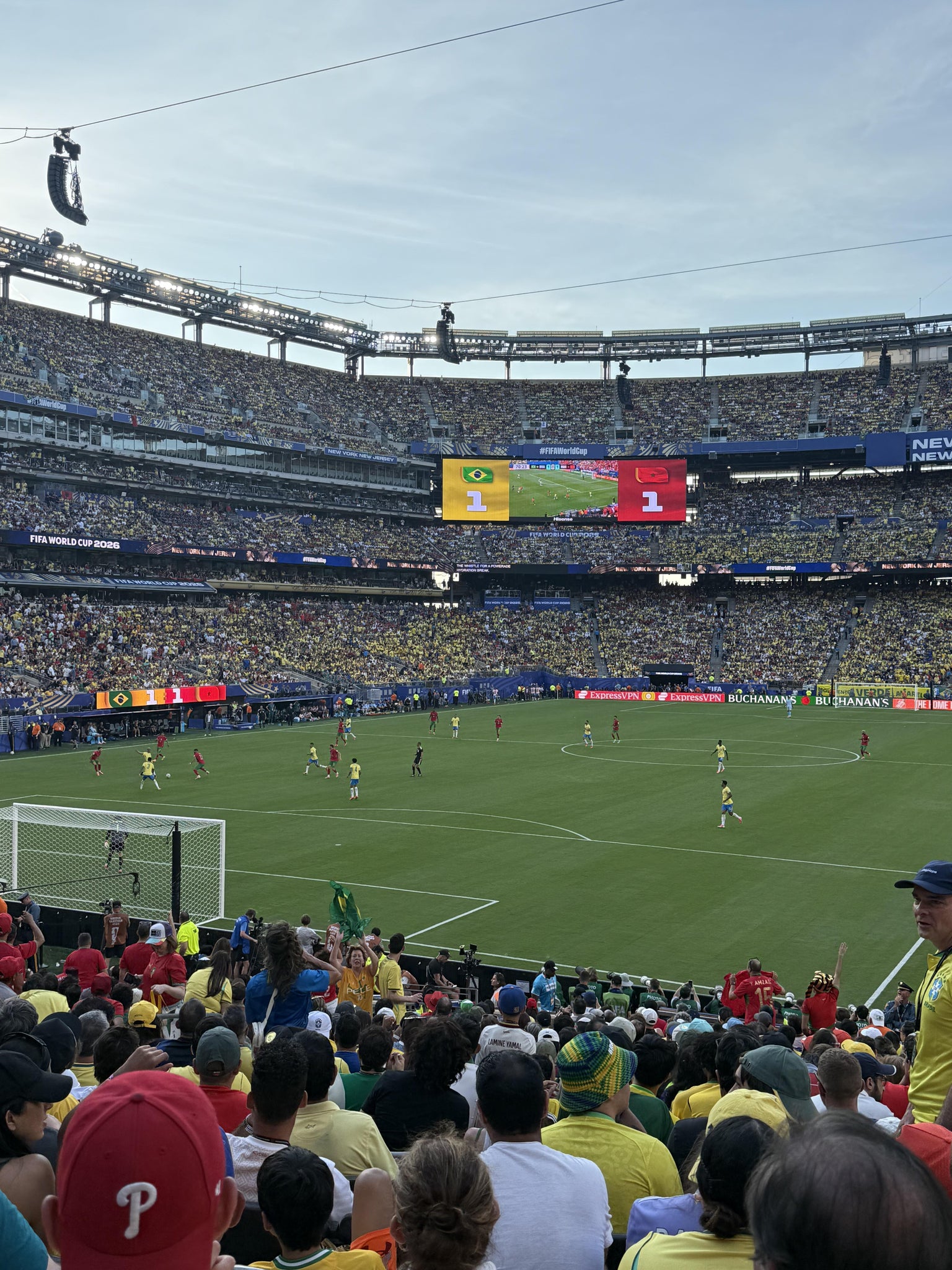 Real Fan View taken from Section 123 at MetLife Stadium by Natalie C
