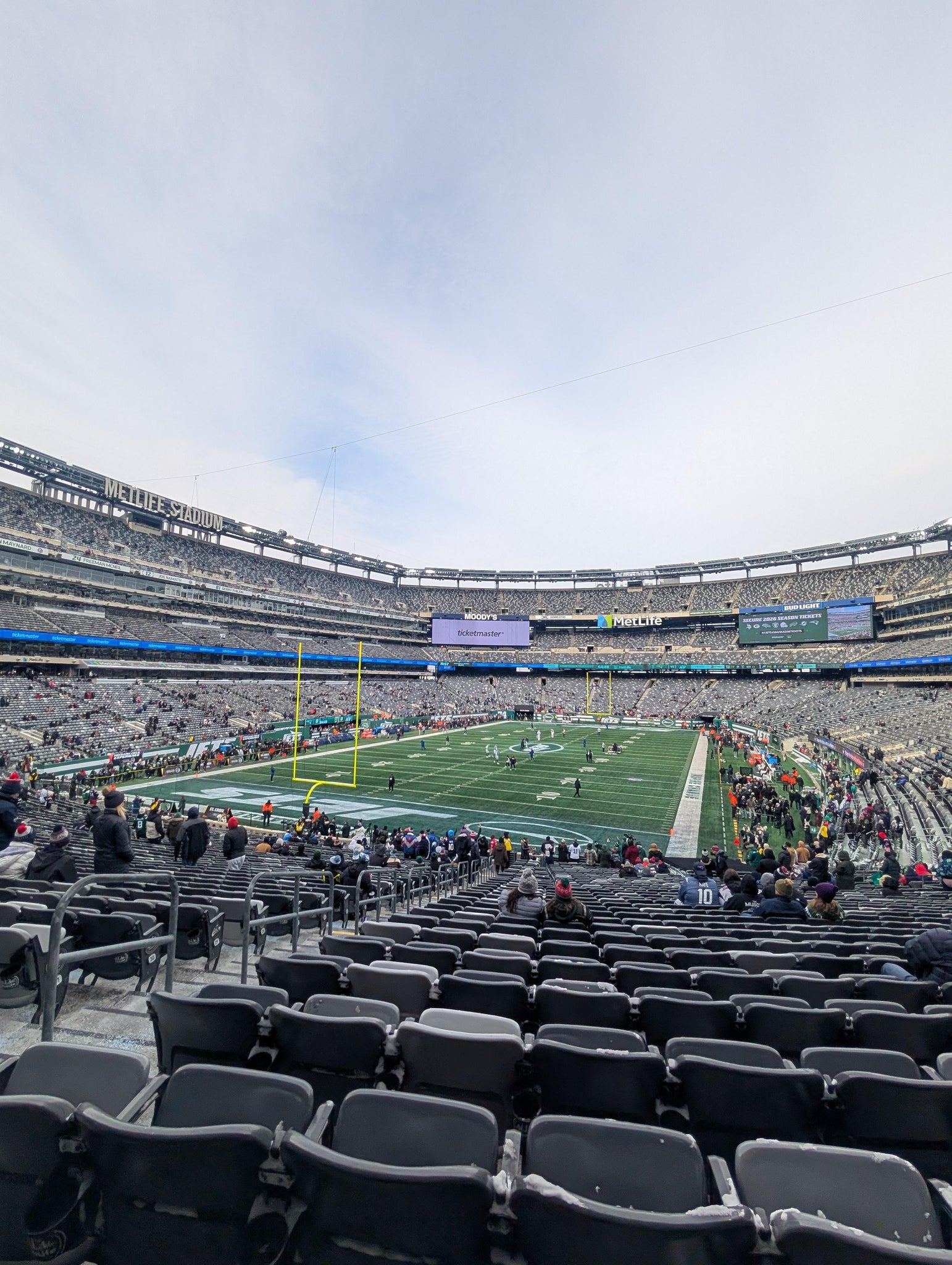 Real Fan View taken from Section 123 at MetLife Stadium by Vince I