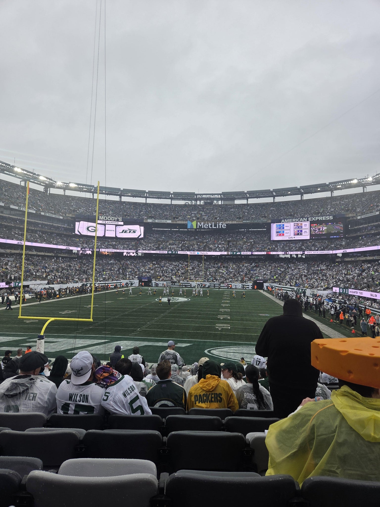 Real Fan View taken from Section 124 at MetLife Stadium by Michelle S