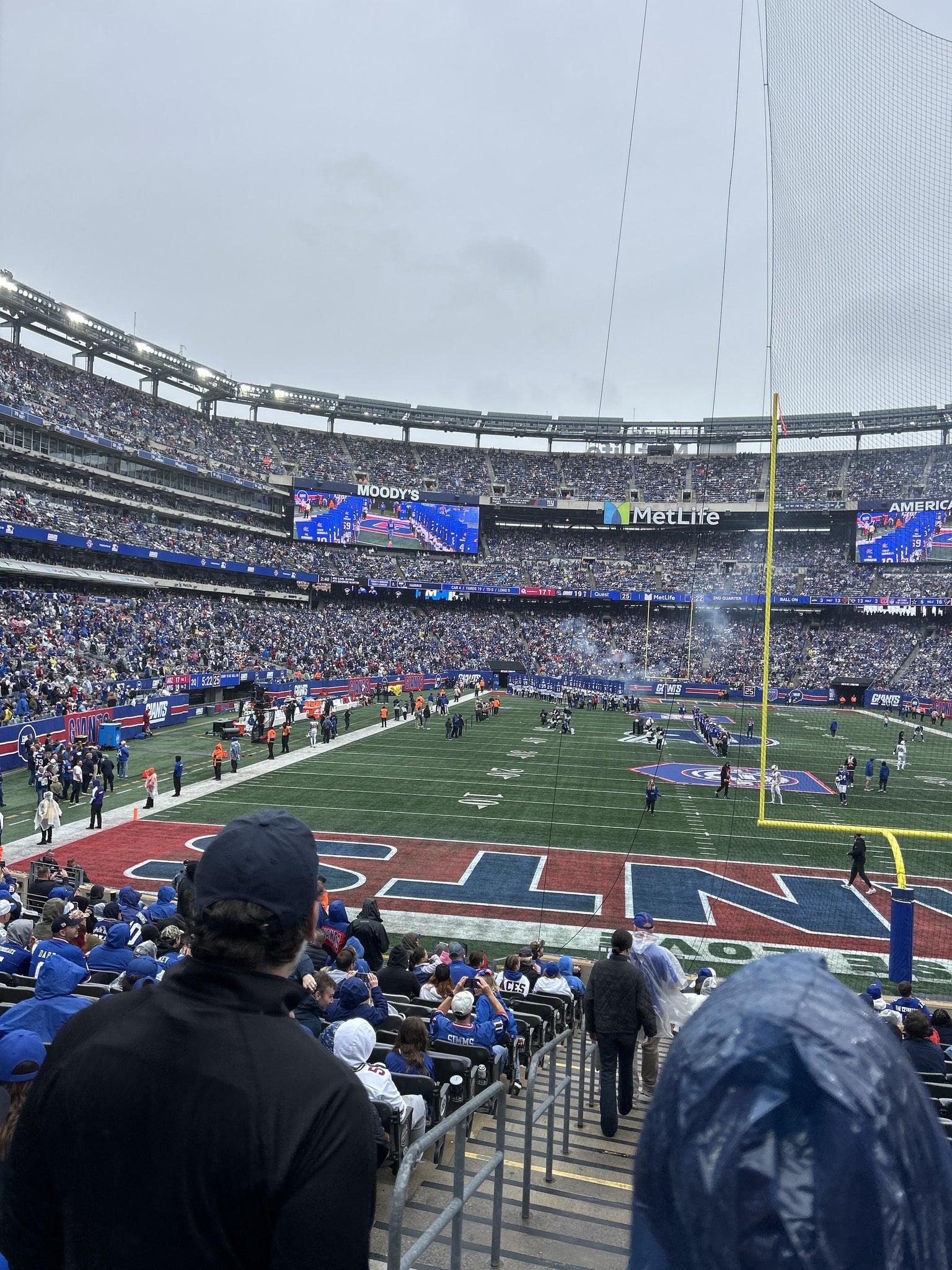 Real Fan View taken from Section 126 at MetLife Stadium by James F