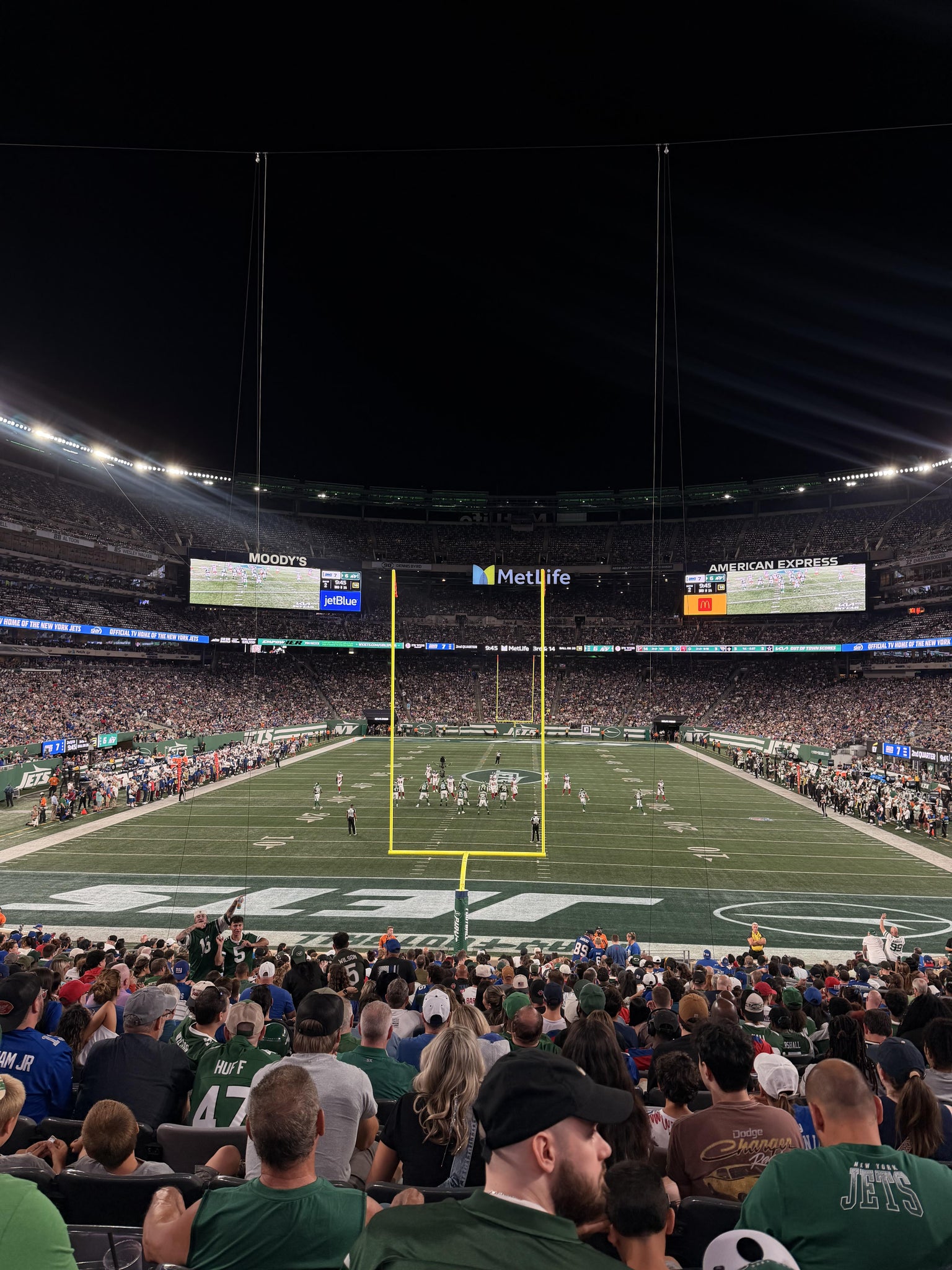 Real Fan View taken from Section 126 at MetLife Stadium by Marco C