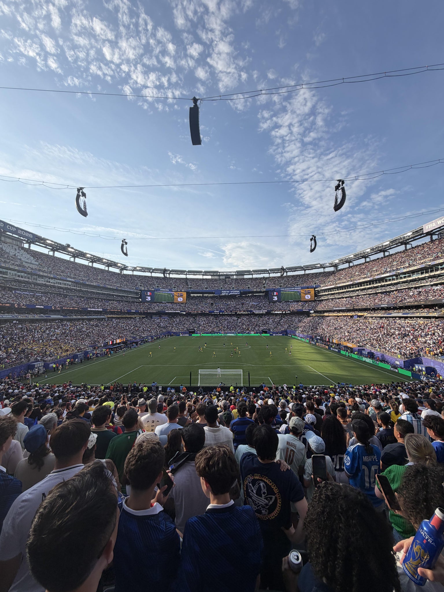 Real Fan View taken from Section 126 at MetLife Stadium by Anonymous User