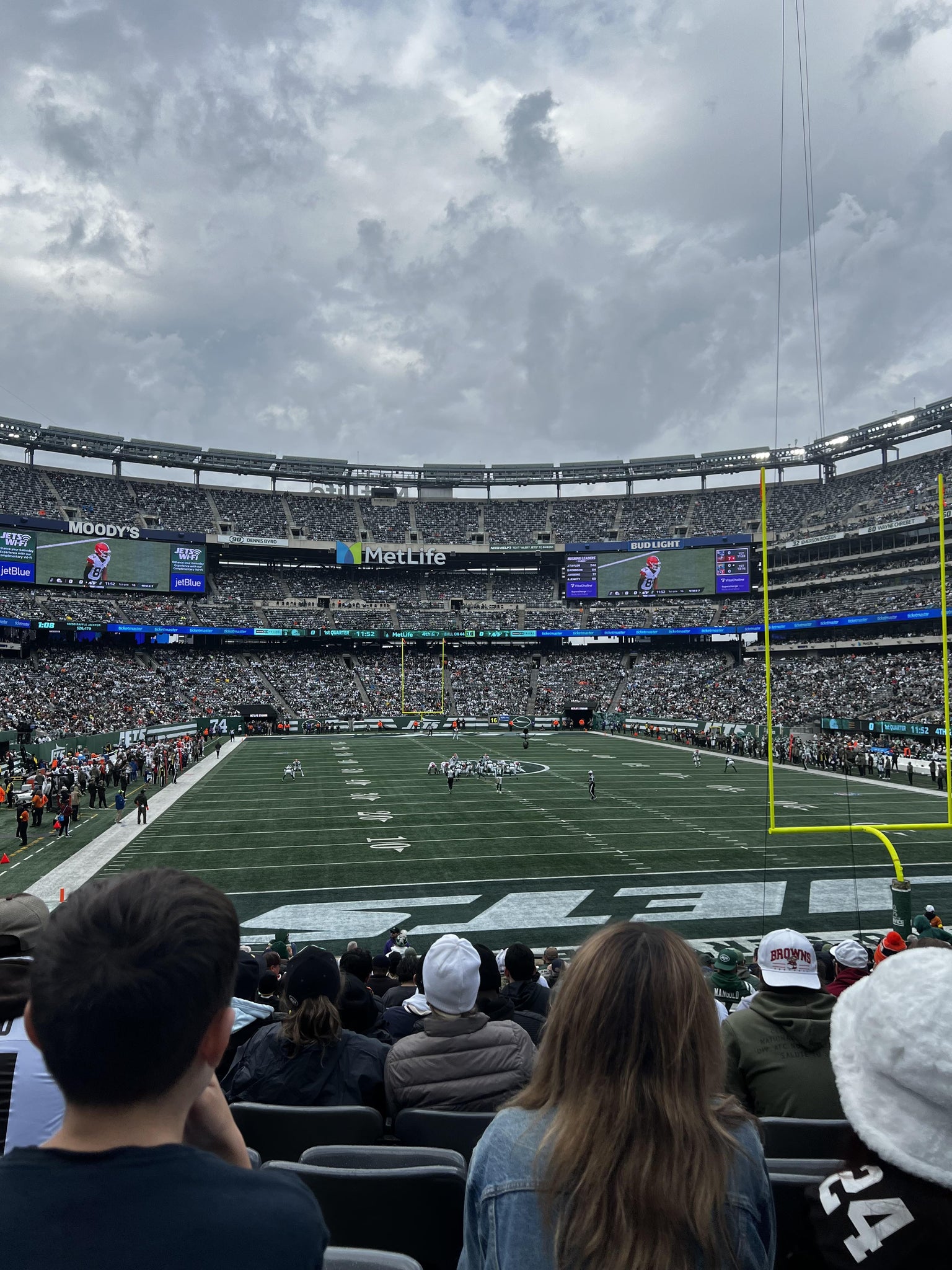 Real Fan View taken from Section 128 at MetLife Stadium by Gianna M