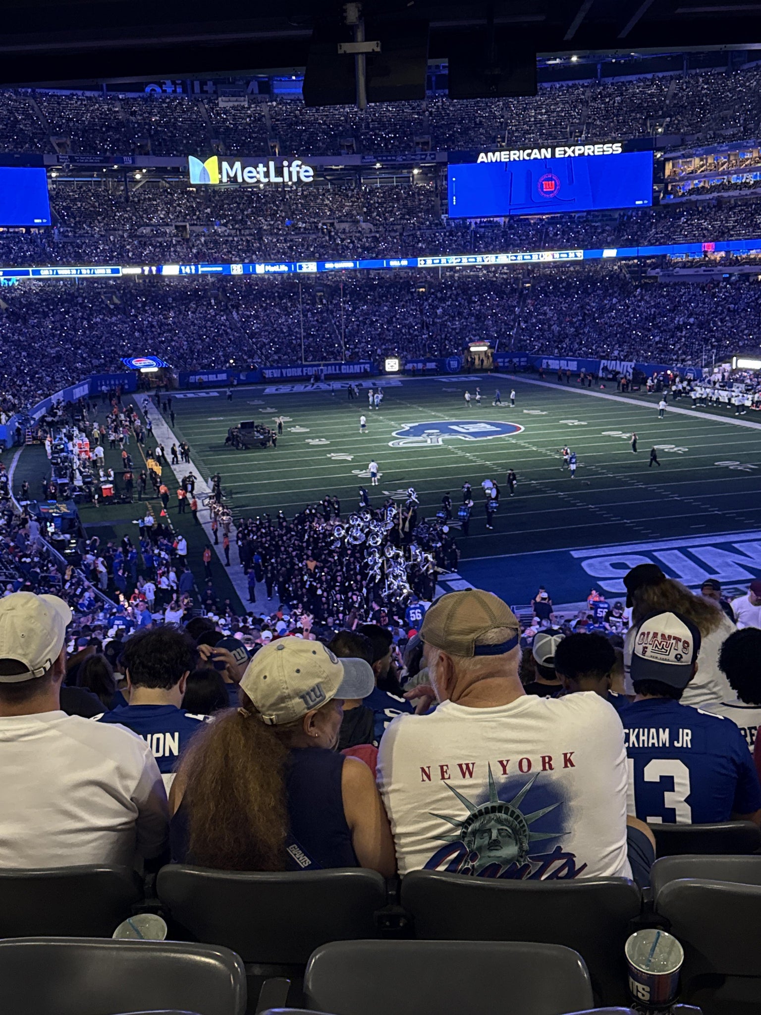 Real Fan View taken from Section 129 at MetLife Stadium by Anonymous User