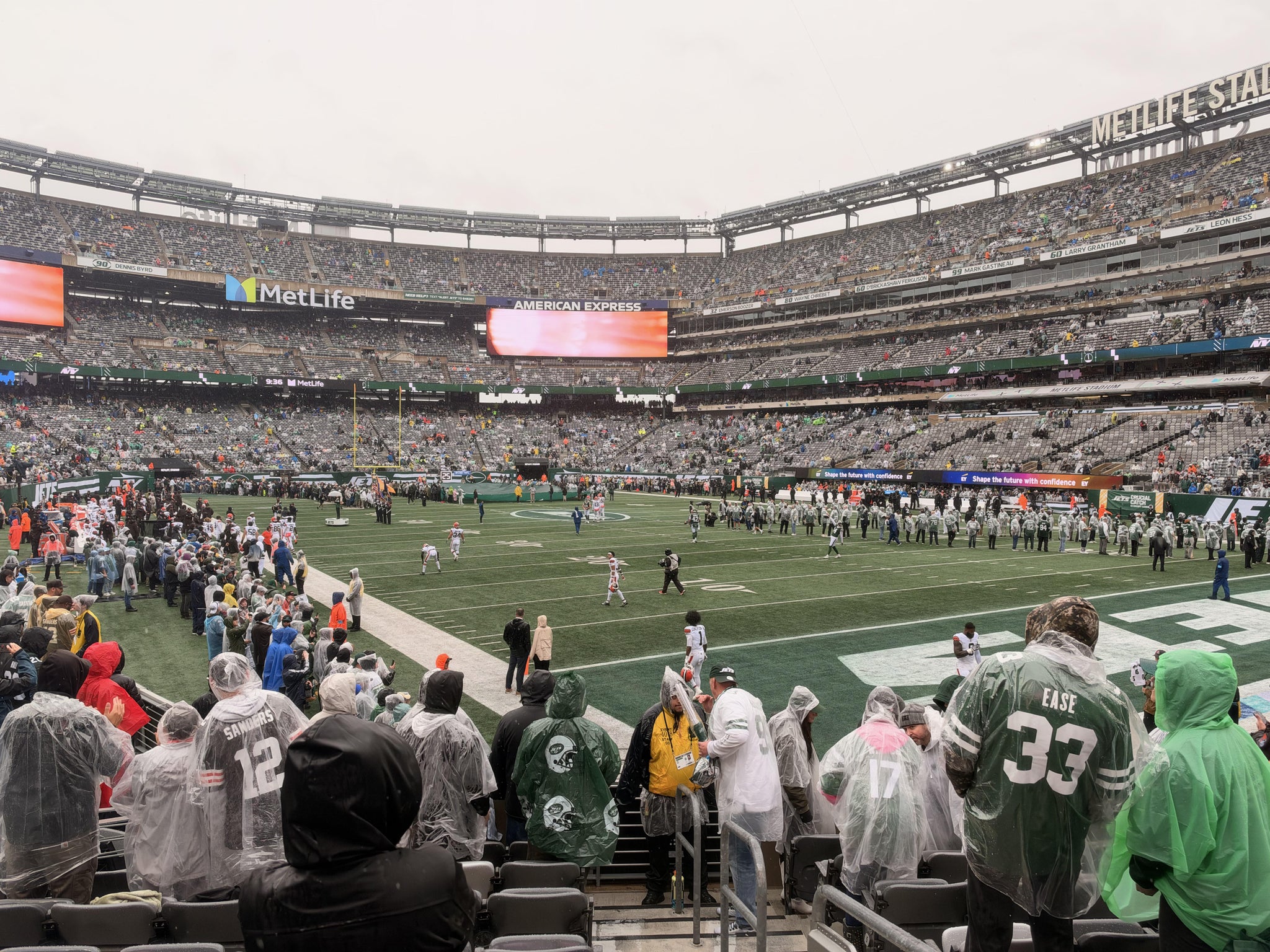 Real Fan View taken from Section 131 at MetLife Stadium by Thomas R