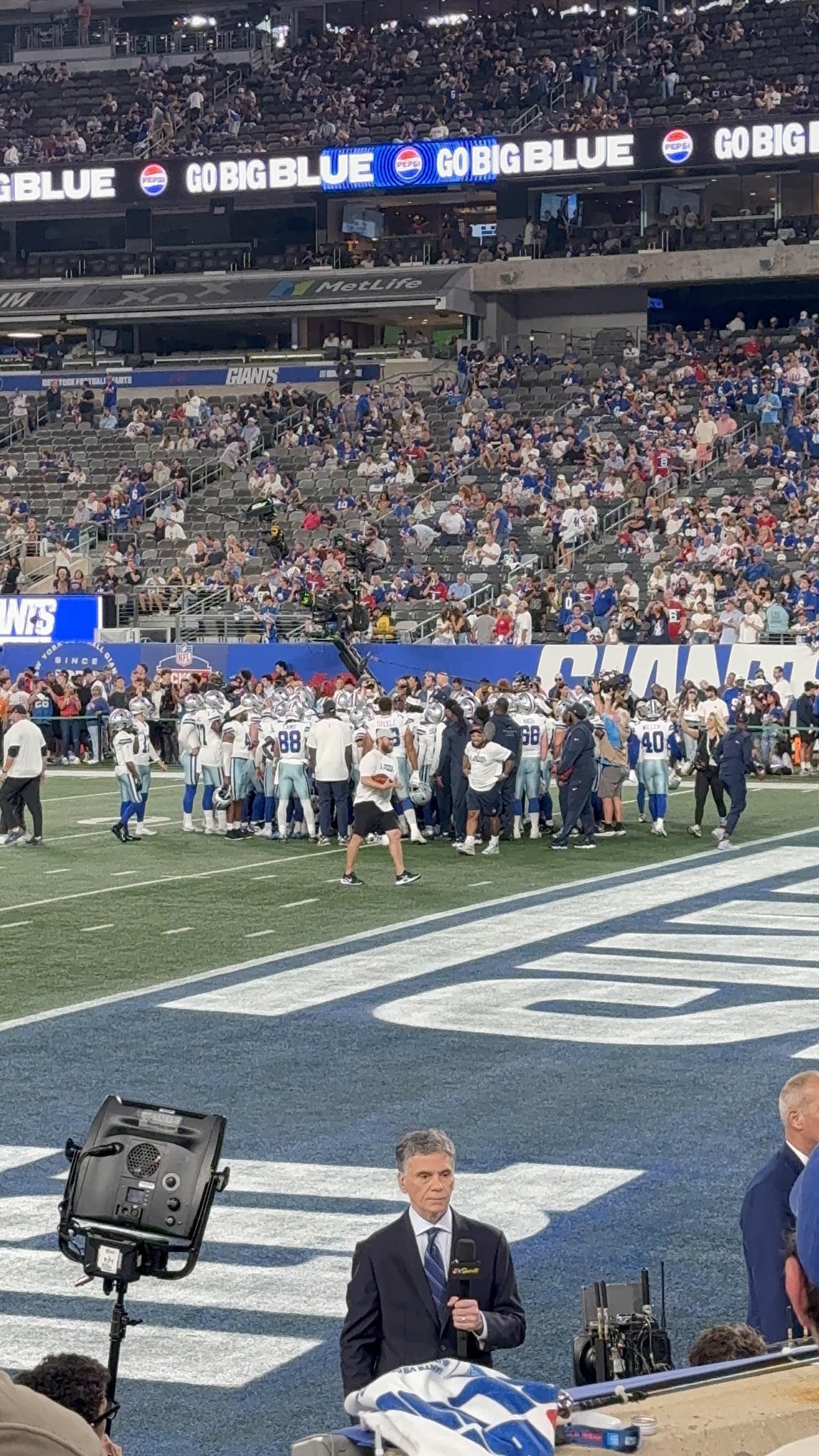 Real Fan View taken from Section 133 at MetLife Stadium by Alex P
