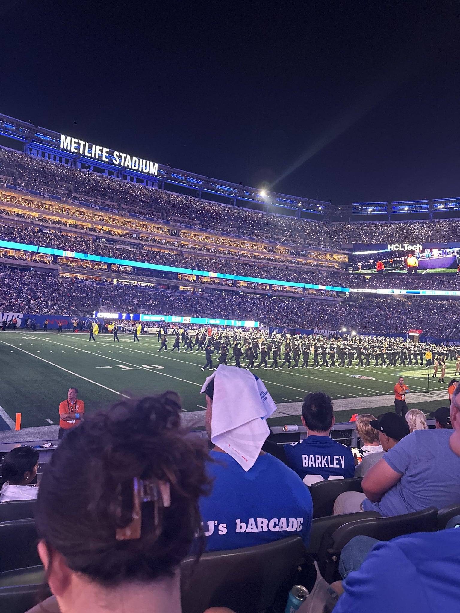 Real Fan View taken from Section 143 at MetLife Stadium by Joceline A