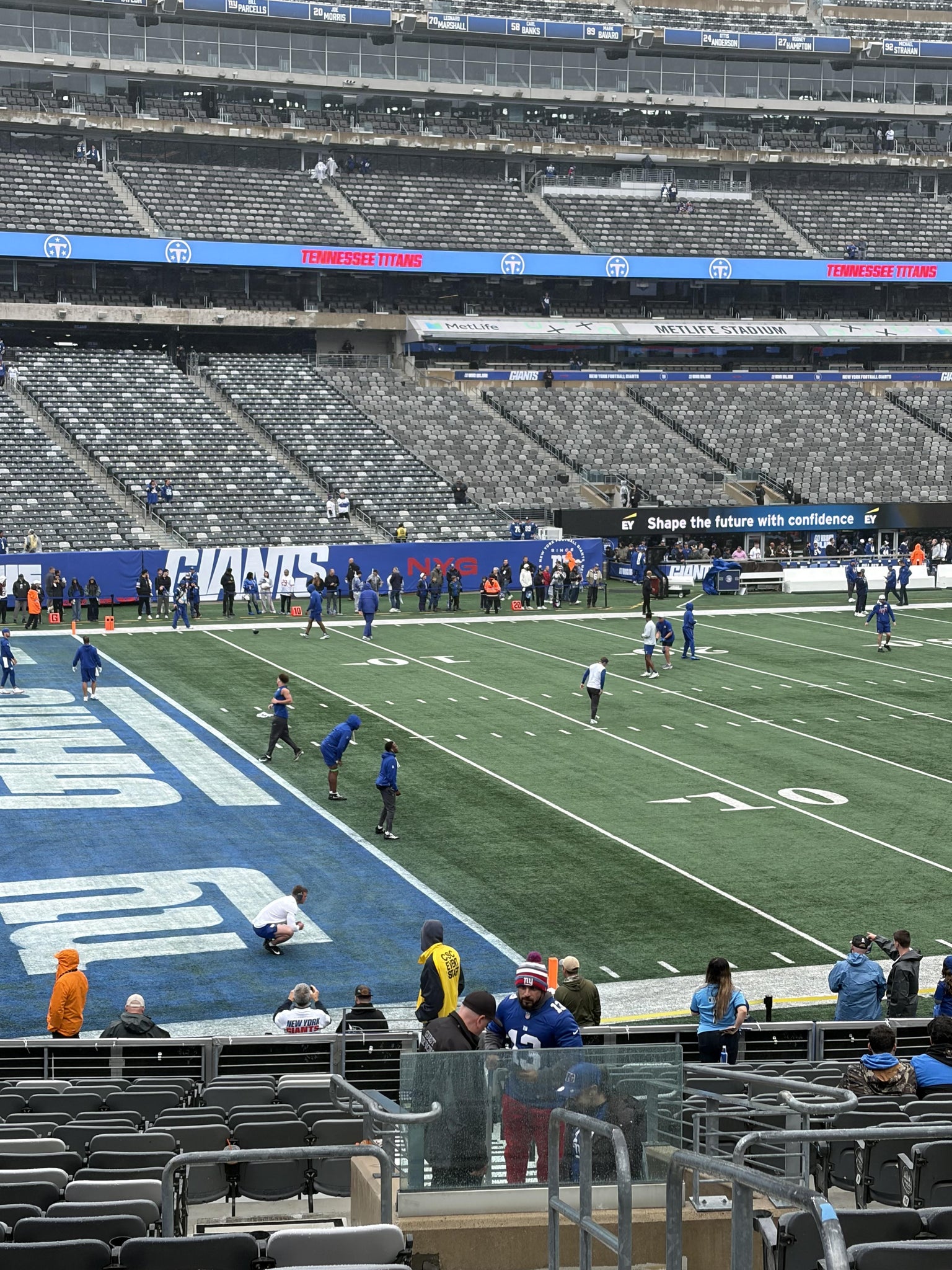 Real Fan View taken from Section 144 at MetLife Stadium by Neil H