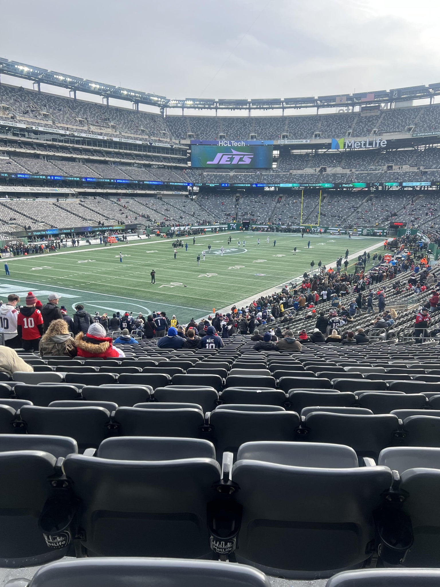Real Fan View taken from Section 146 at MetLife Stadium by Ronnie C