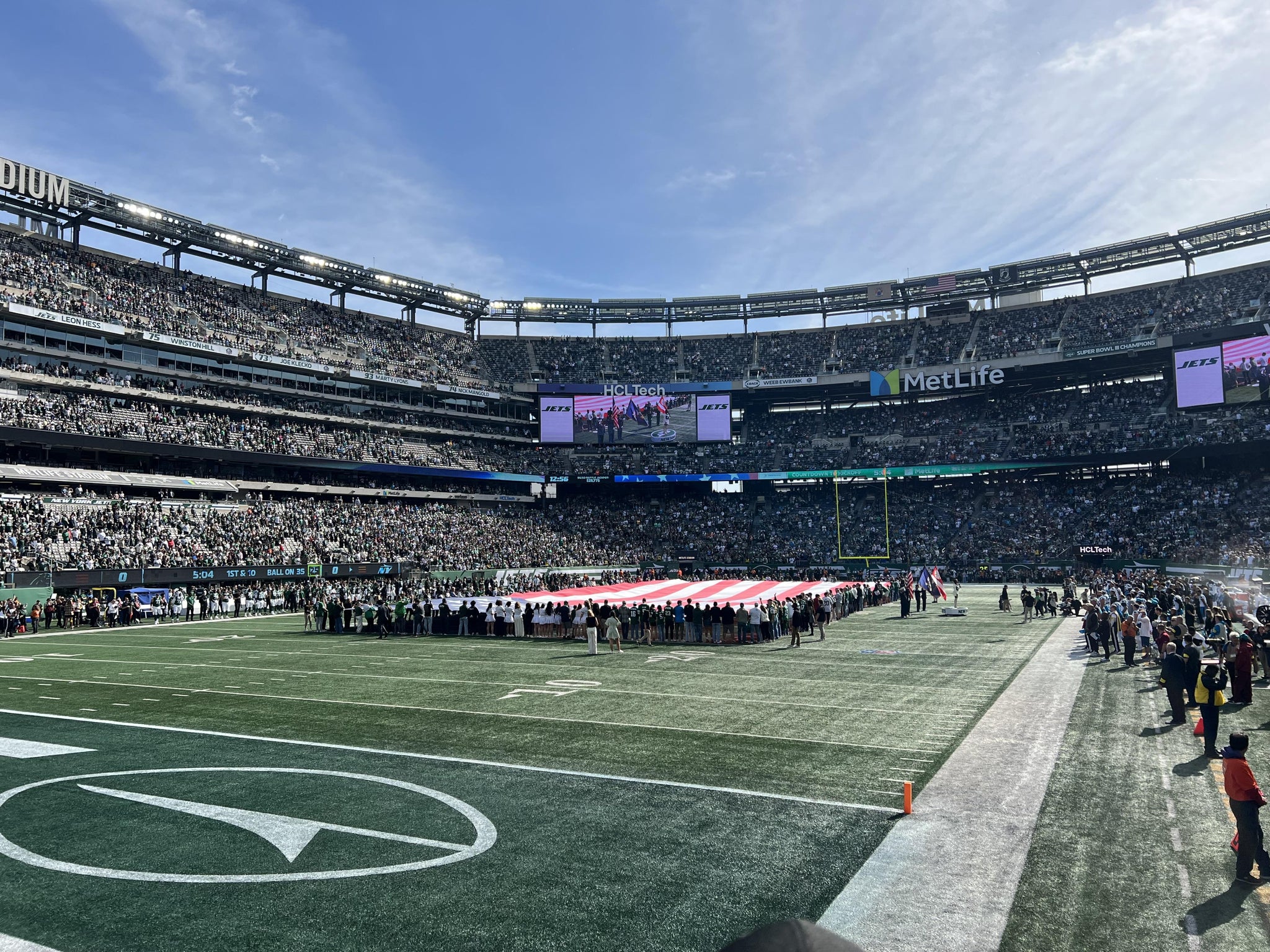 Real Fan View taken from Section 148 at MetLife Stadium by Norman E