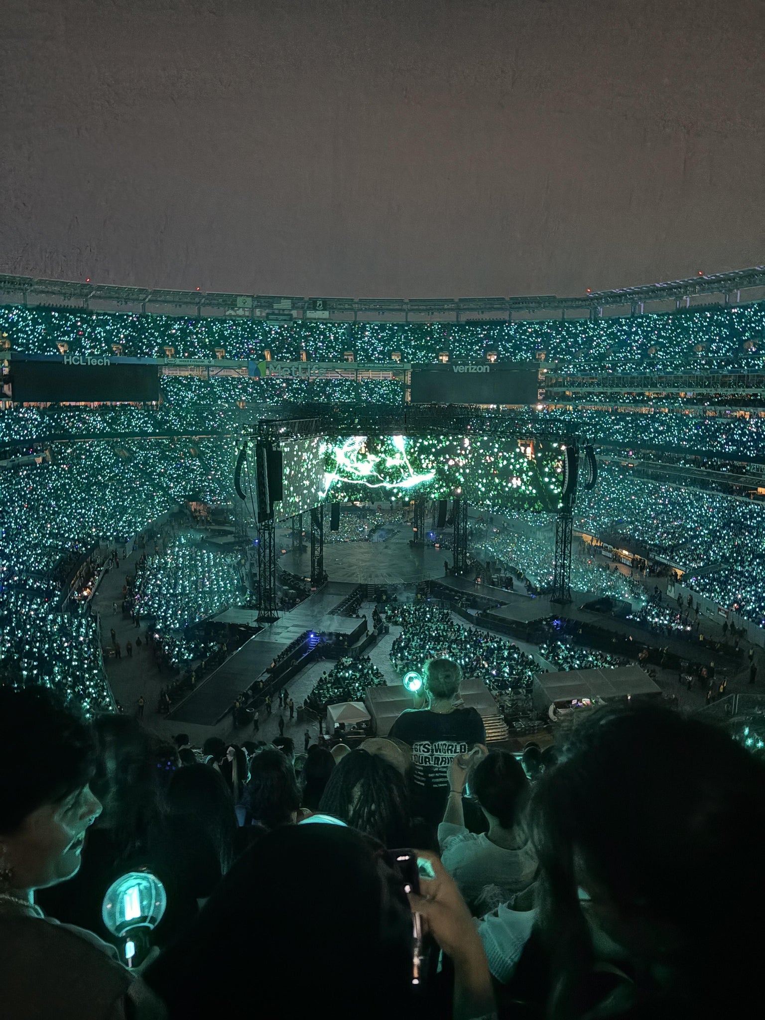 Real Fan View taken from Section 203 B at MetLife Stadium by Anonymous User