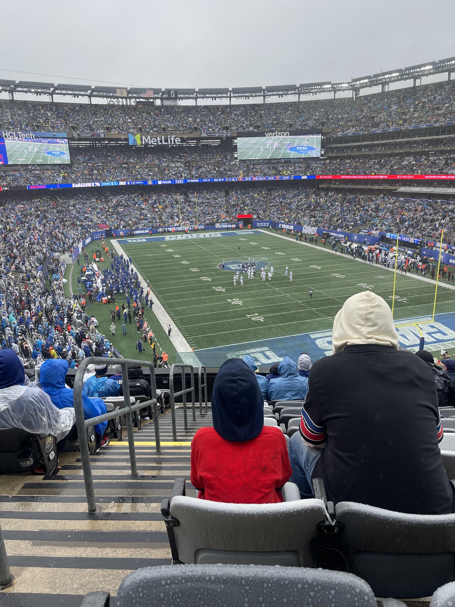 Real Fan View taken from Section 204 at MetLife Stadium by Joshua S