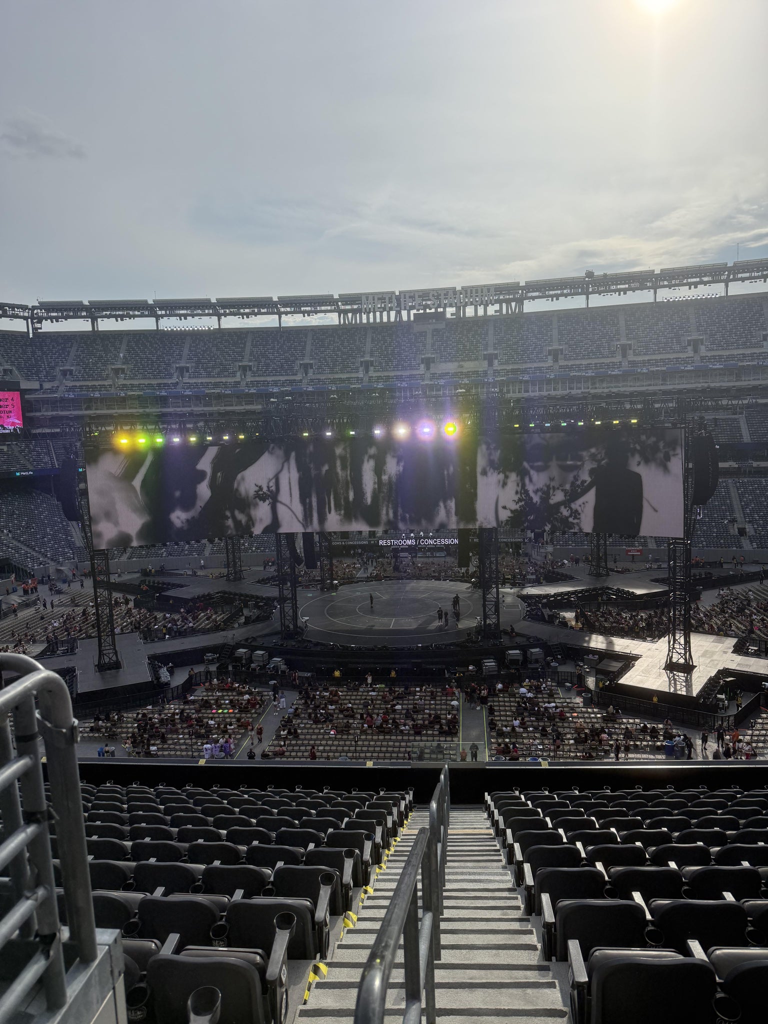 Real Fan View taken from Section 213 at MetLife Stadium by Ariana W