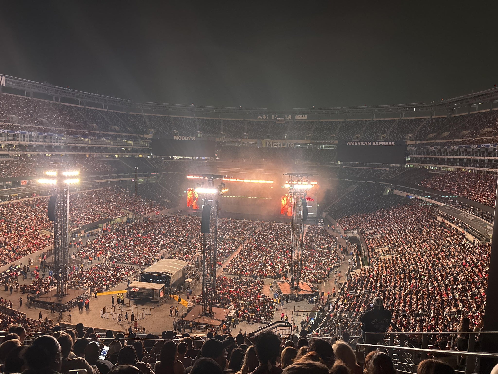 Real Fan View taken from Section 224 B at MetLife Stadium by Alexander C
