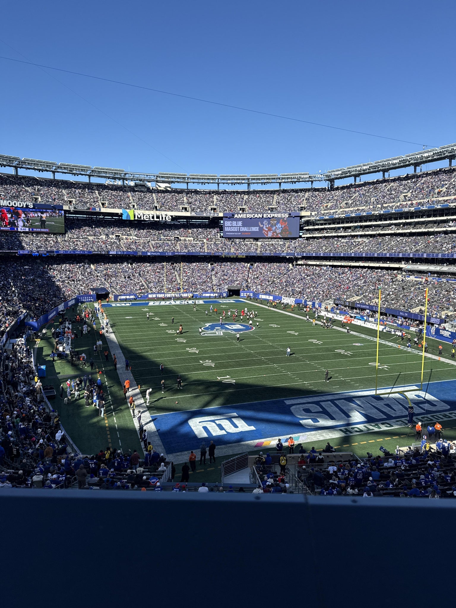 Real Fan View taken from Section 229 at MetLife Stadium by Erika B