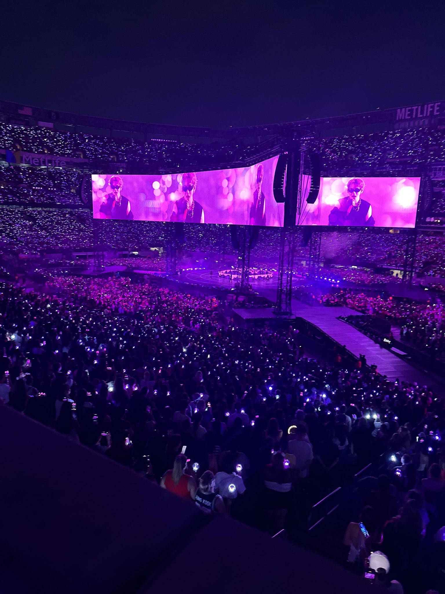 Real Fan View taken from Section 232 A at MetLife Stadium by Kathleen E