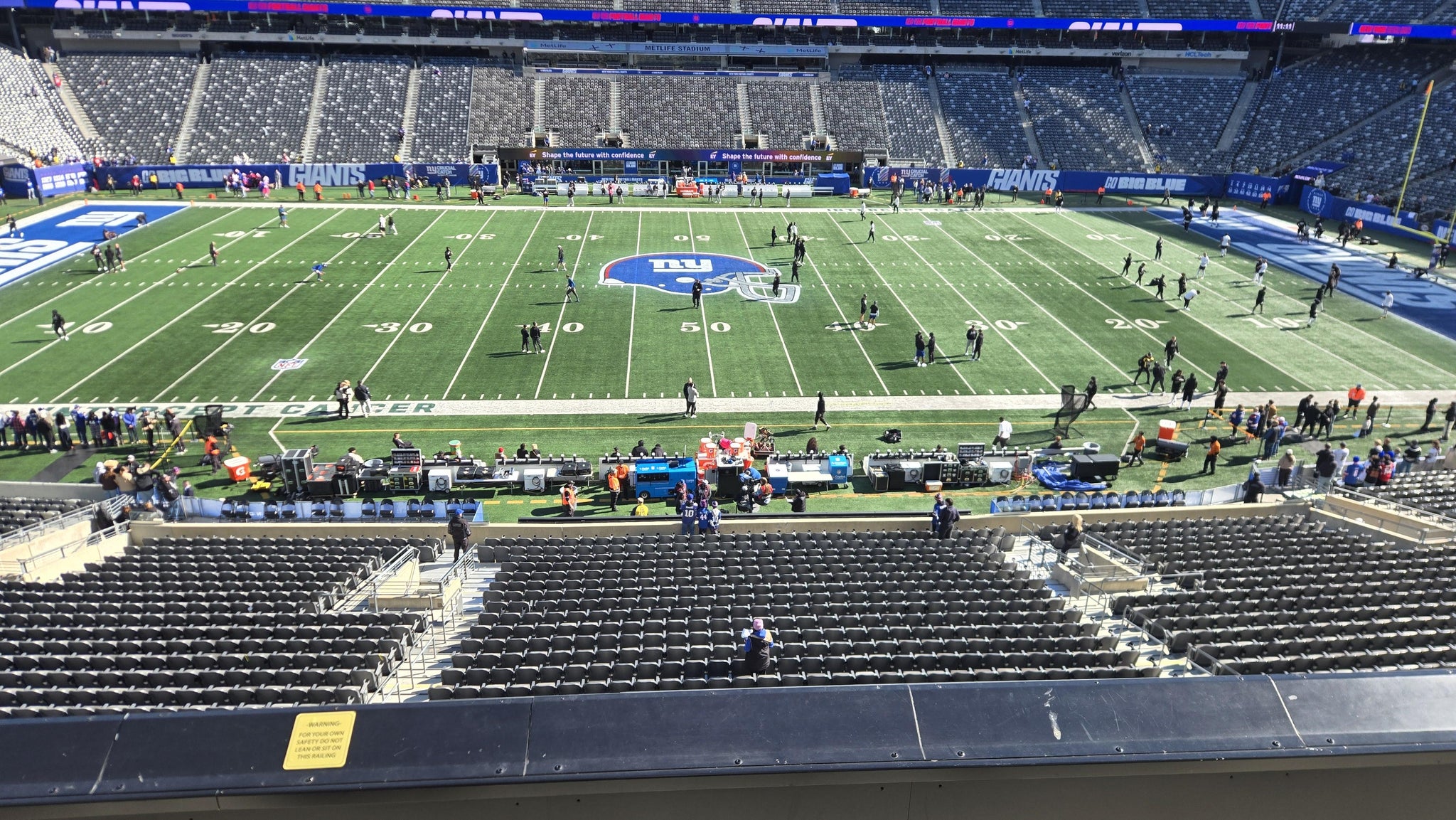 Real Fan View taken from Section 239 at MetLife Stadium by Michael D