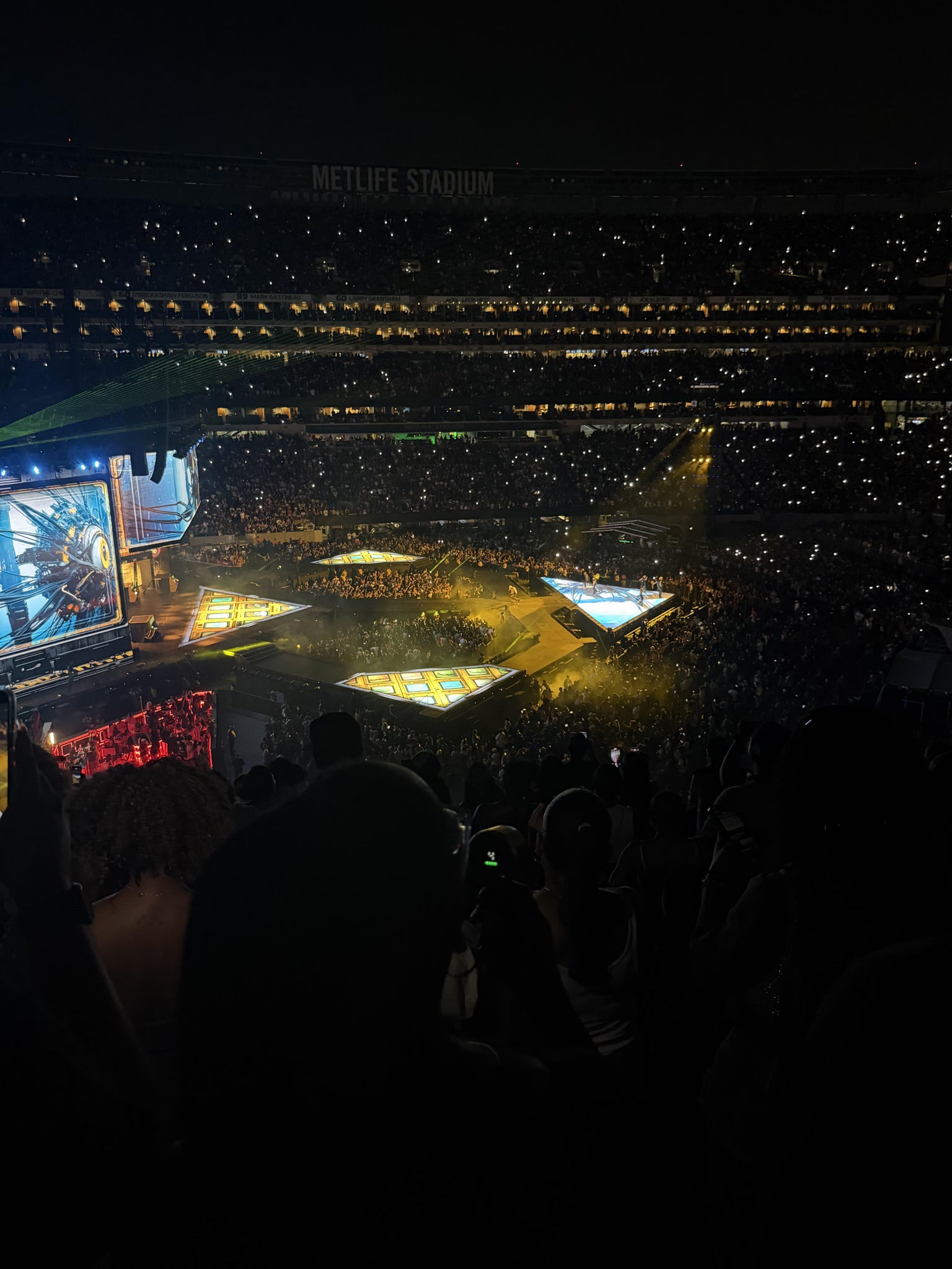 Real Fan View taken from Section 241 at MetLife Stadium by Reeny A