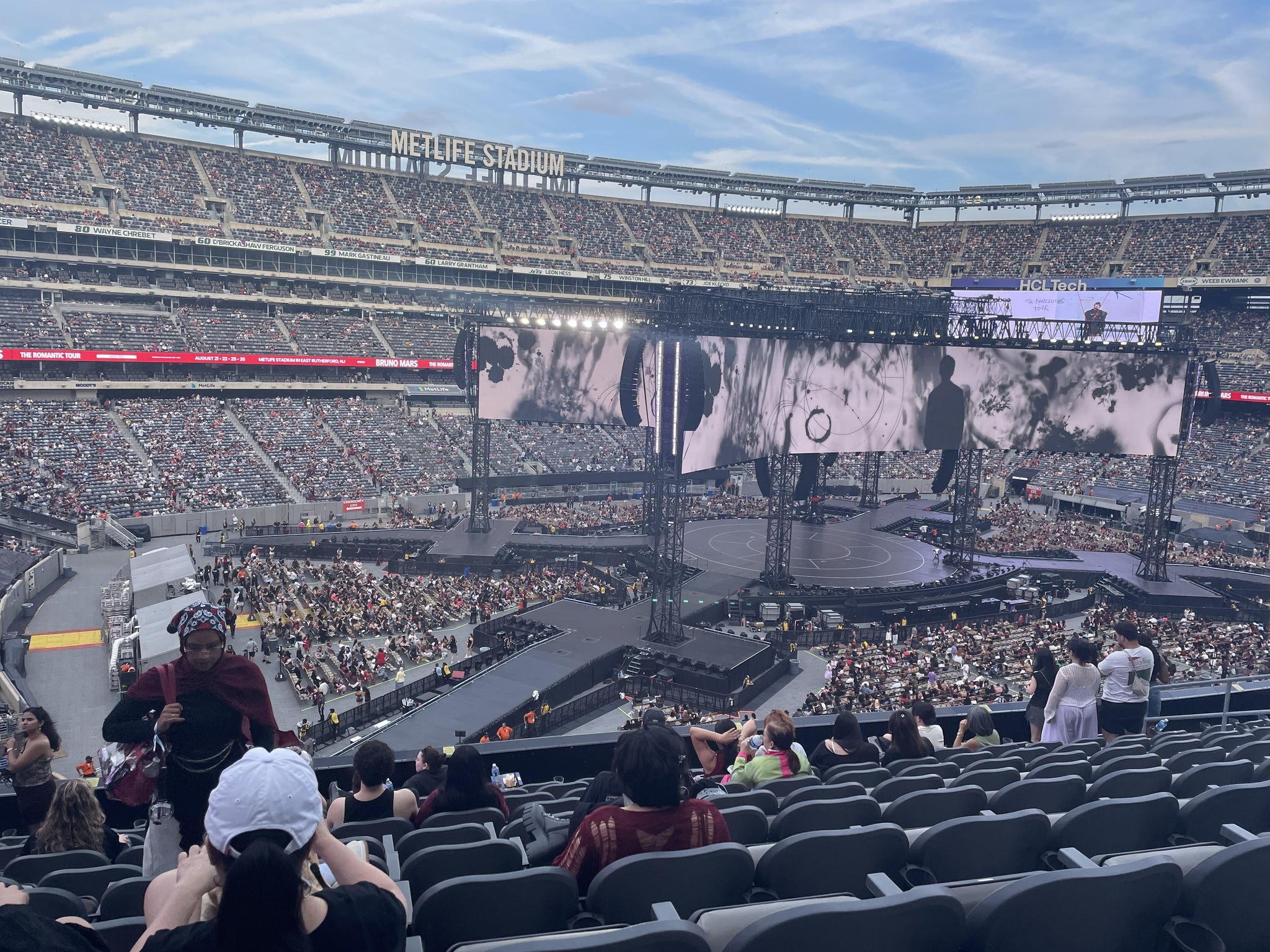 Real Fan View taken from Section 243 at MetLife Stadium by Angela P