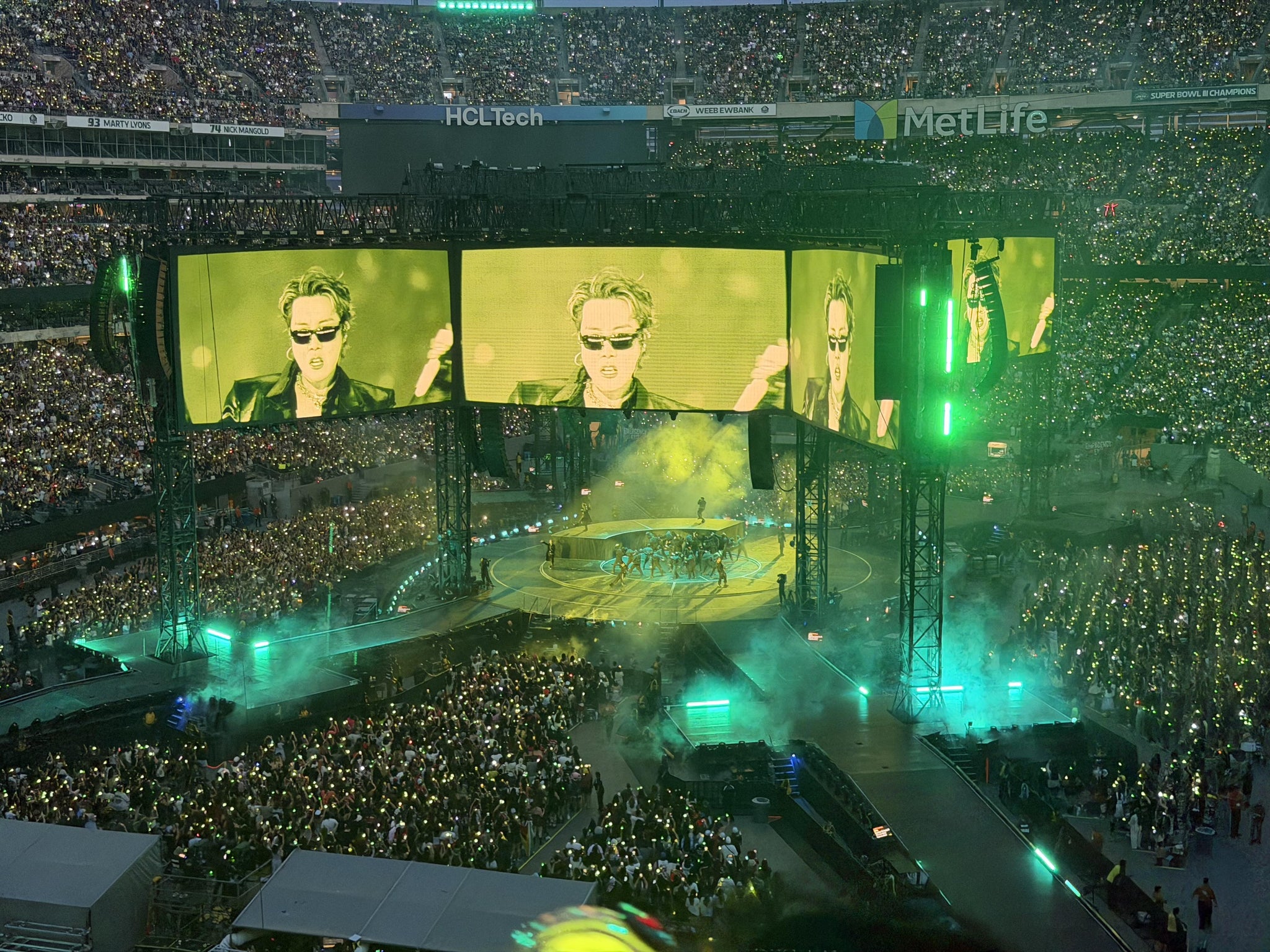 Real Fan View taken from Section 248 at MetLife Stadium by Tania G