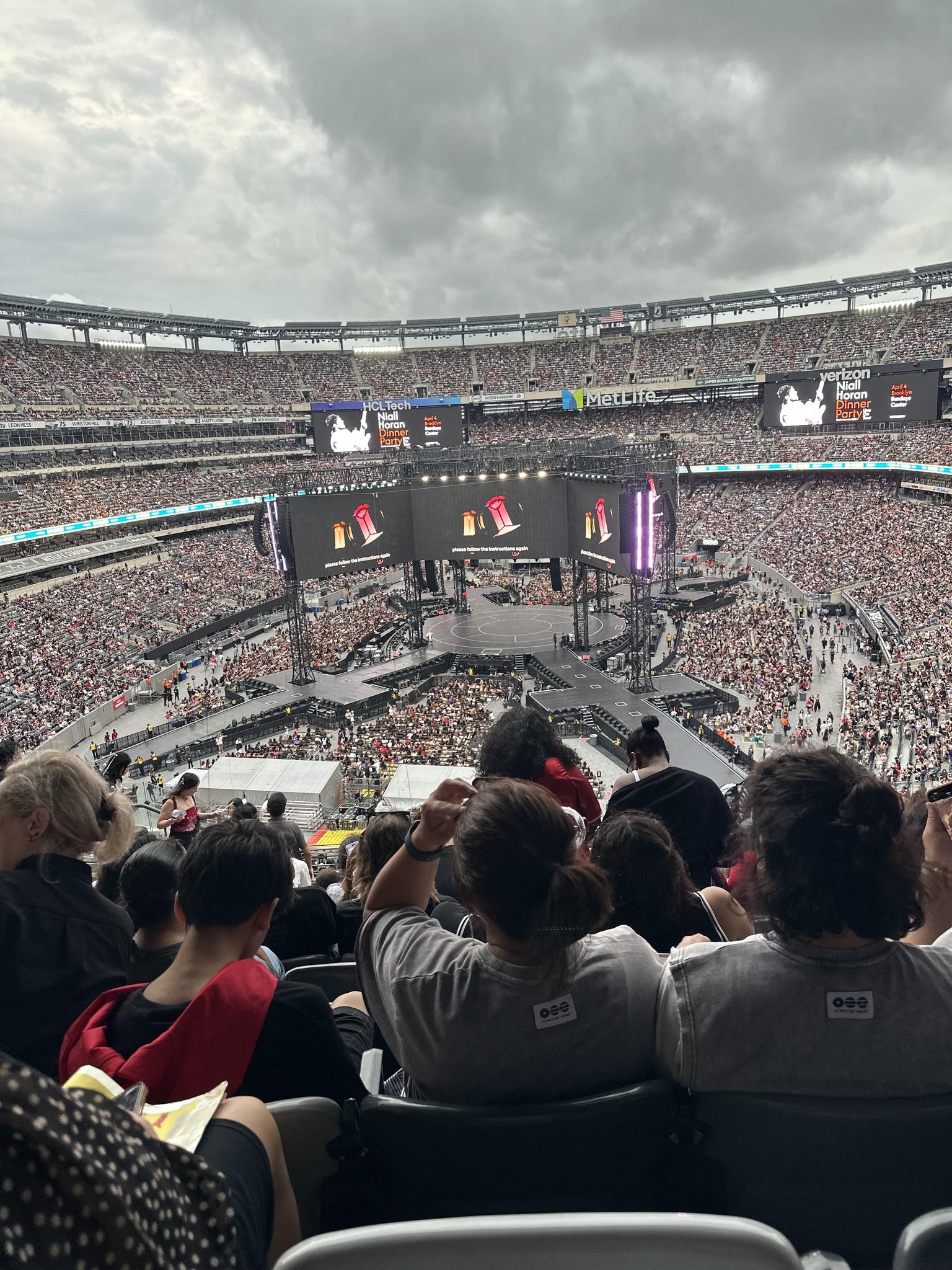 Real Fan View taken from Section 249 B at MetLife Stadium by Angel R