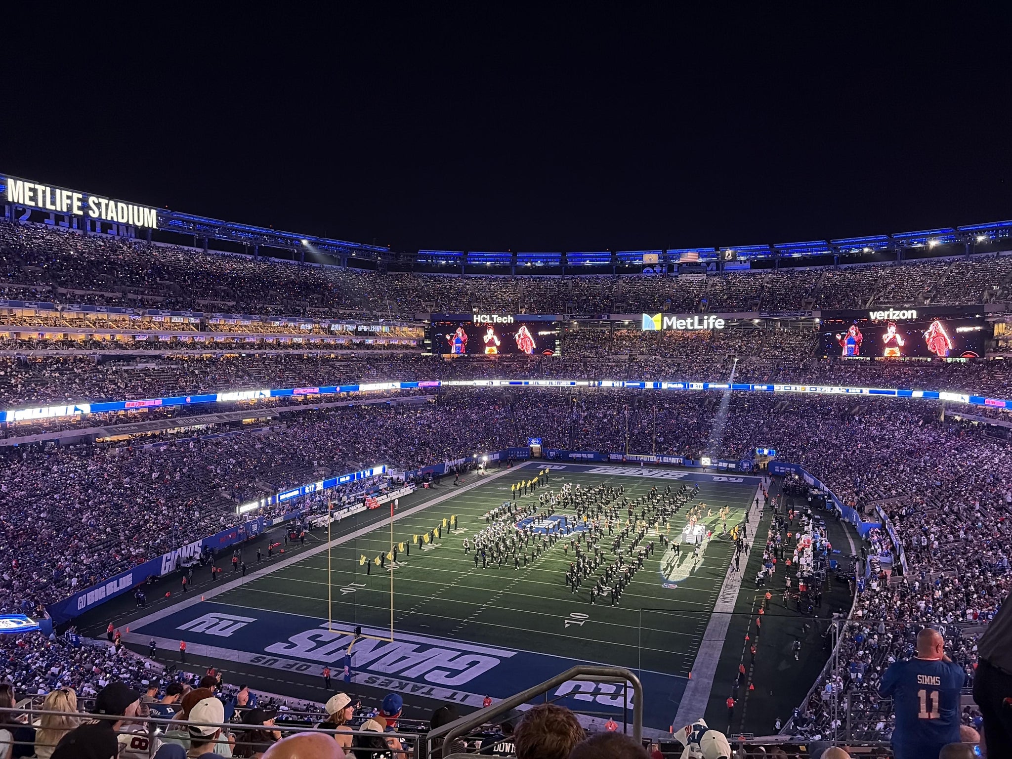 Real Fan View taken from Section 249 B at MetLife Stadium by Anthony A