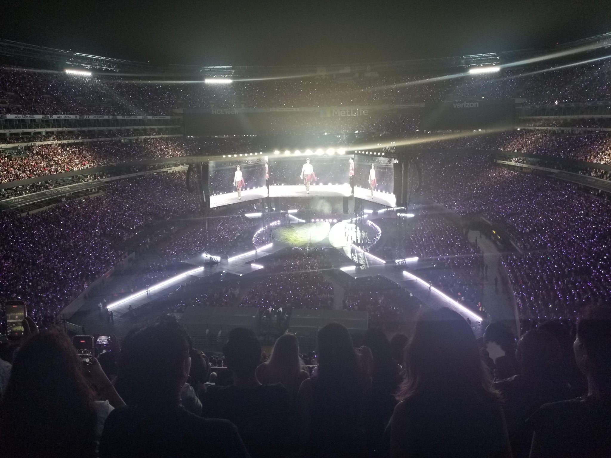 Real Fan View taken from Section 250 B at MetLife Stadium by Fahima B