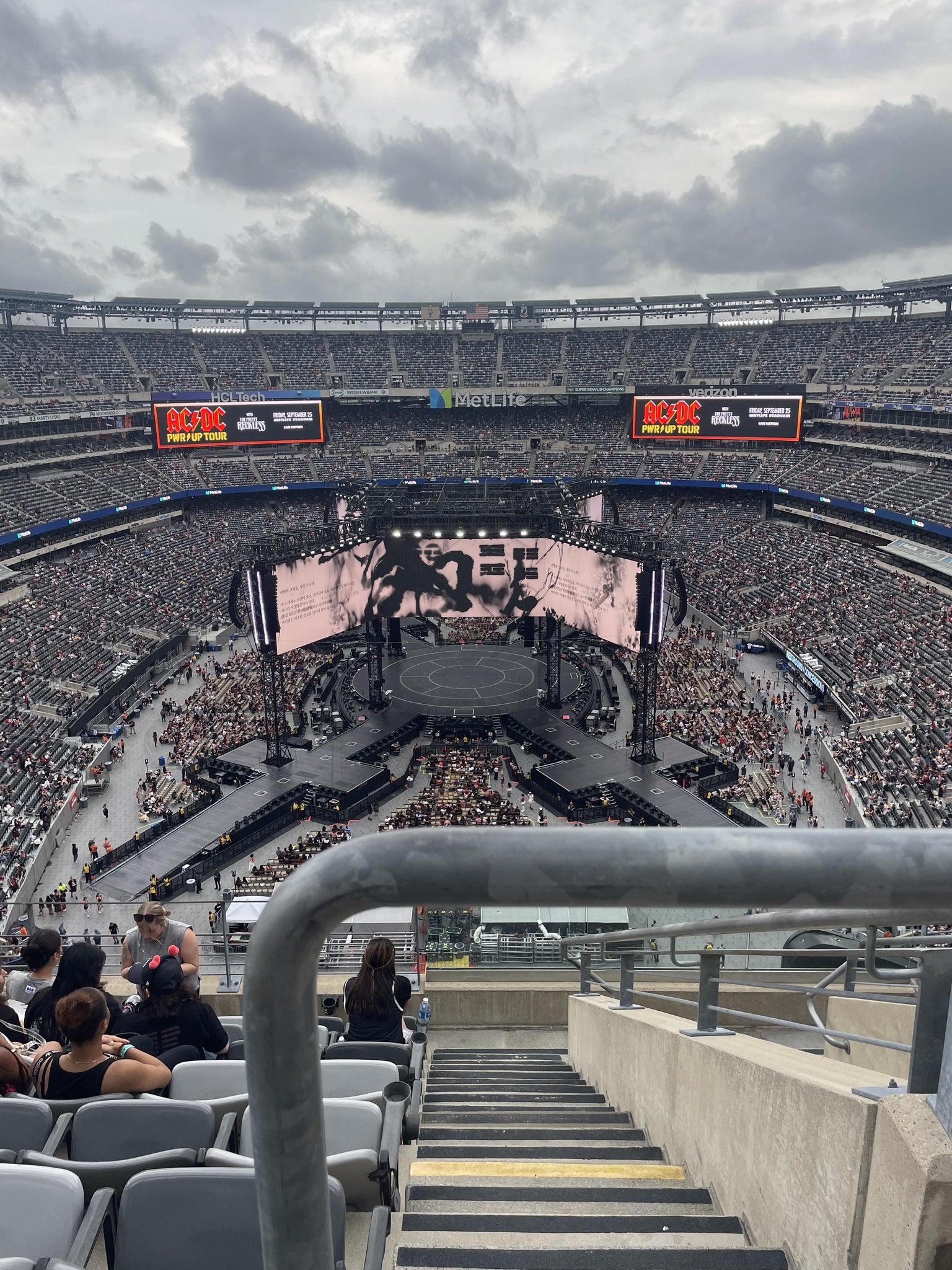 Real Fan View taken from Section 301 at MetLife Stadium by Candy T