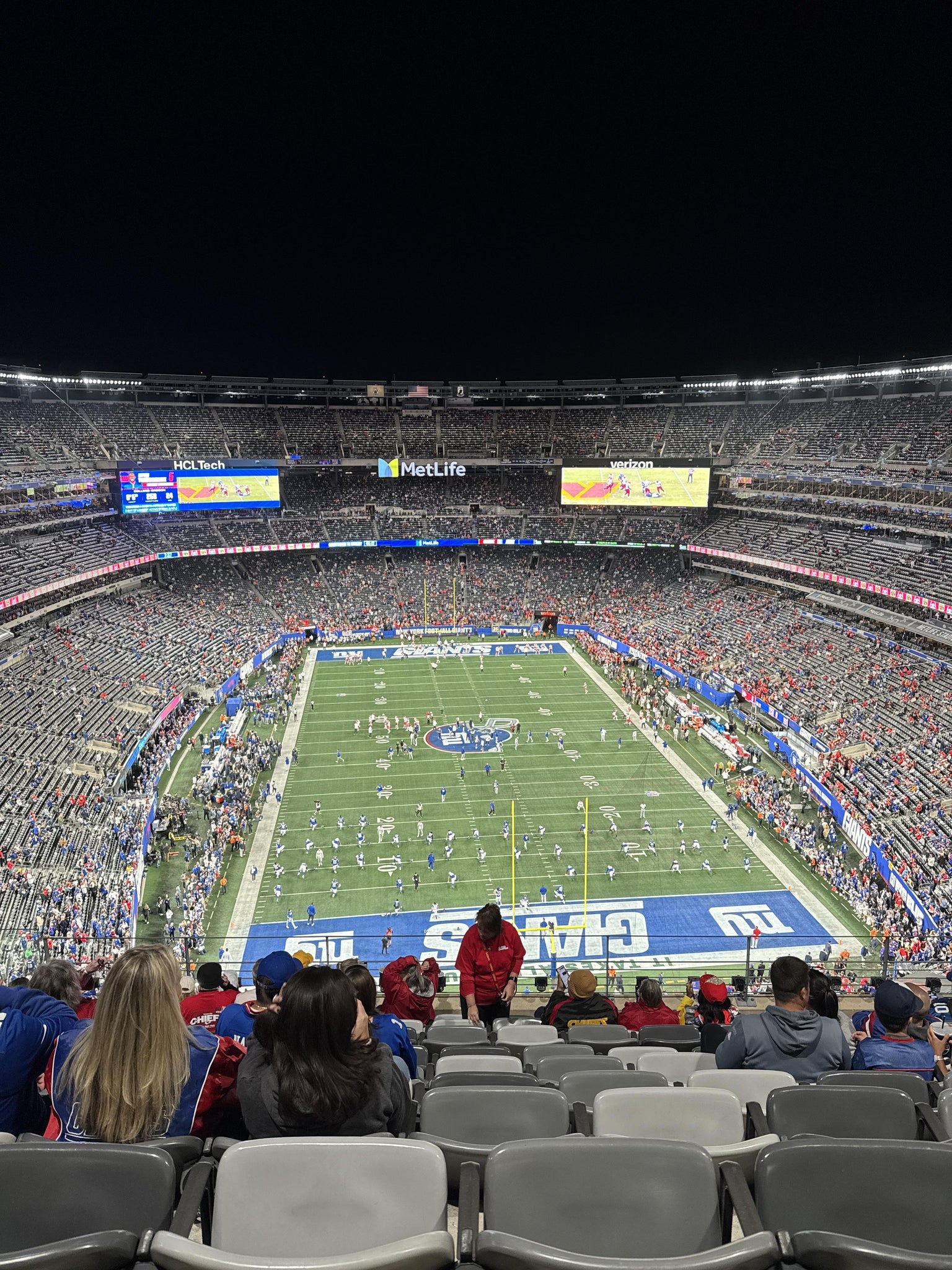 Real Fan View taken from Section 302 at MetLife Stadium by Orietta R